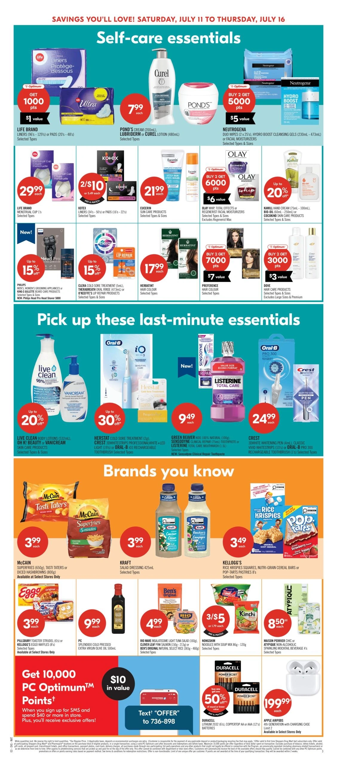 Shoppers Drug Mart flyer page 15