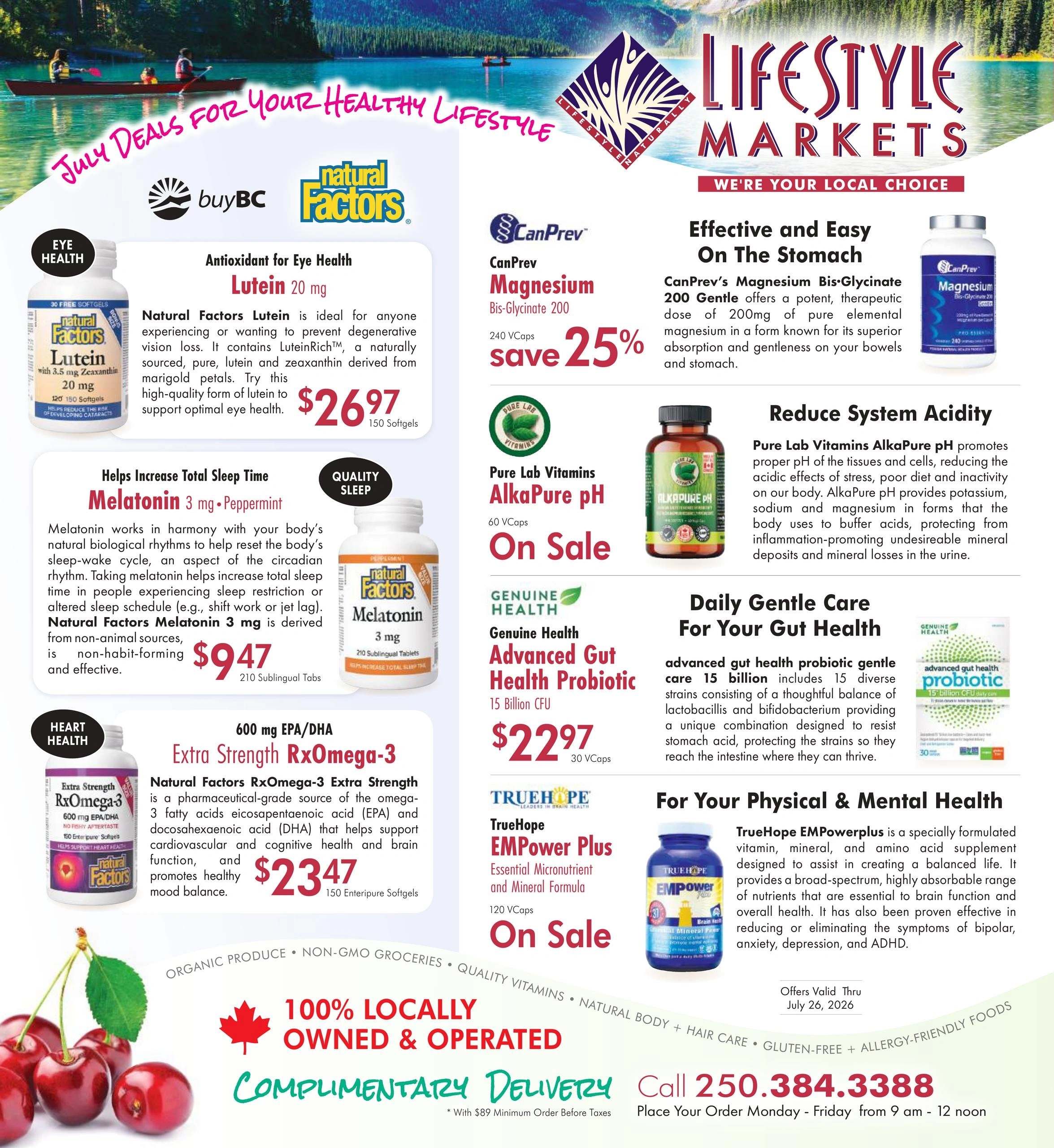 Lifestyle Markets flyer page 1