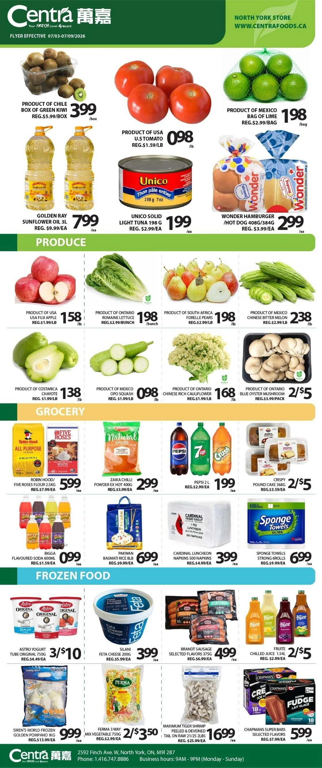 Centra flyer page 1