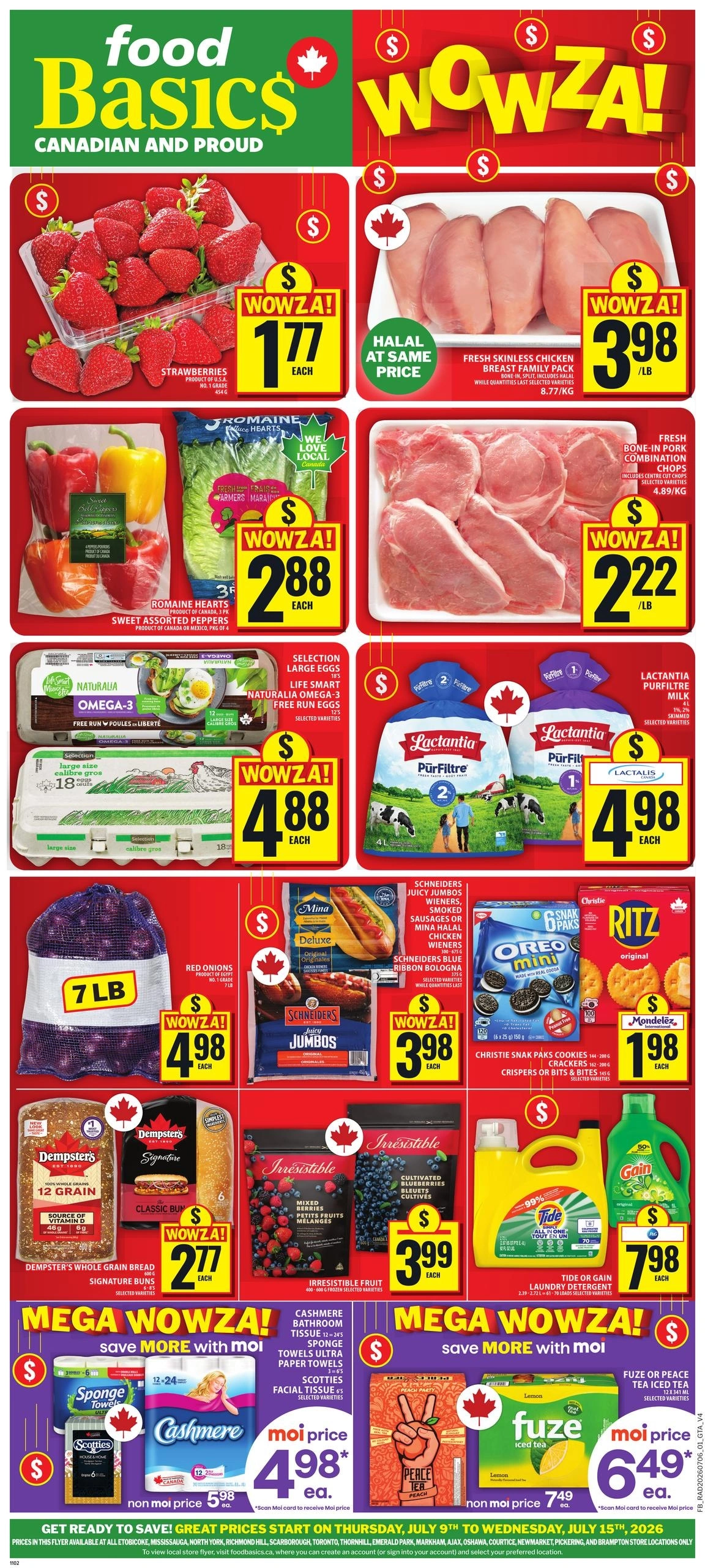 Food Basics flyer page 1