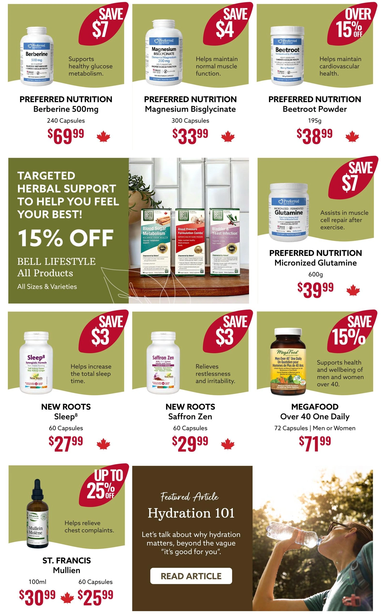 Nutters Everyday Naturals flyer page 4