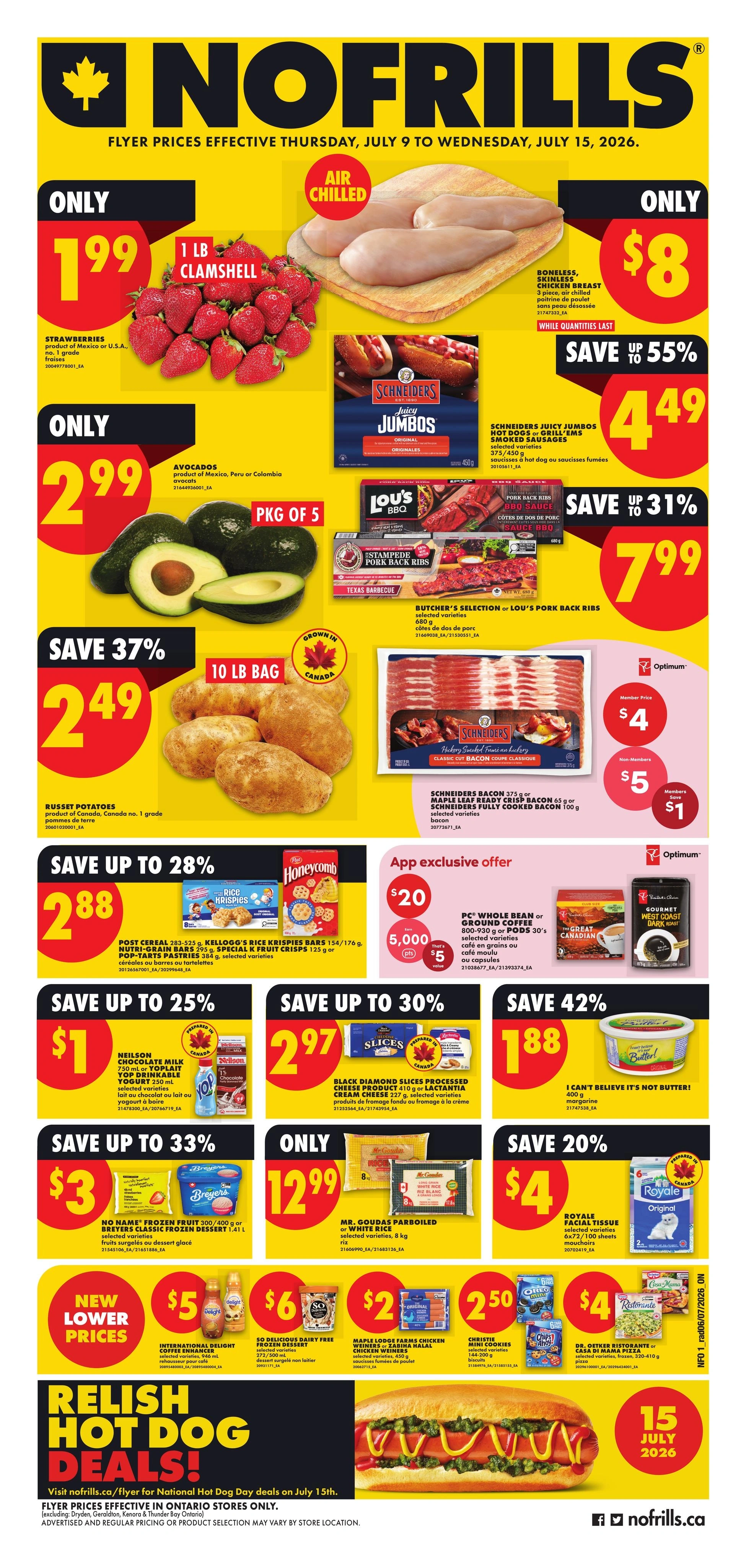 No Frills flyer page 1