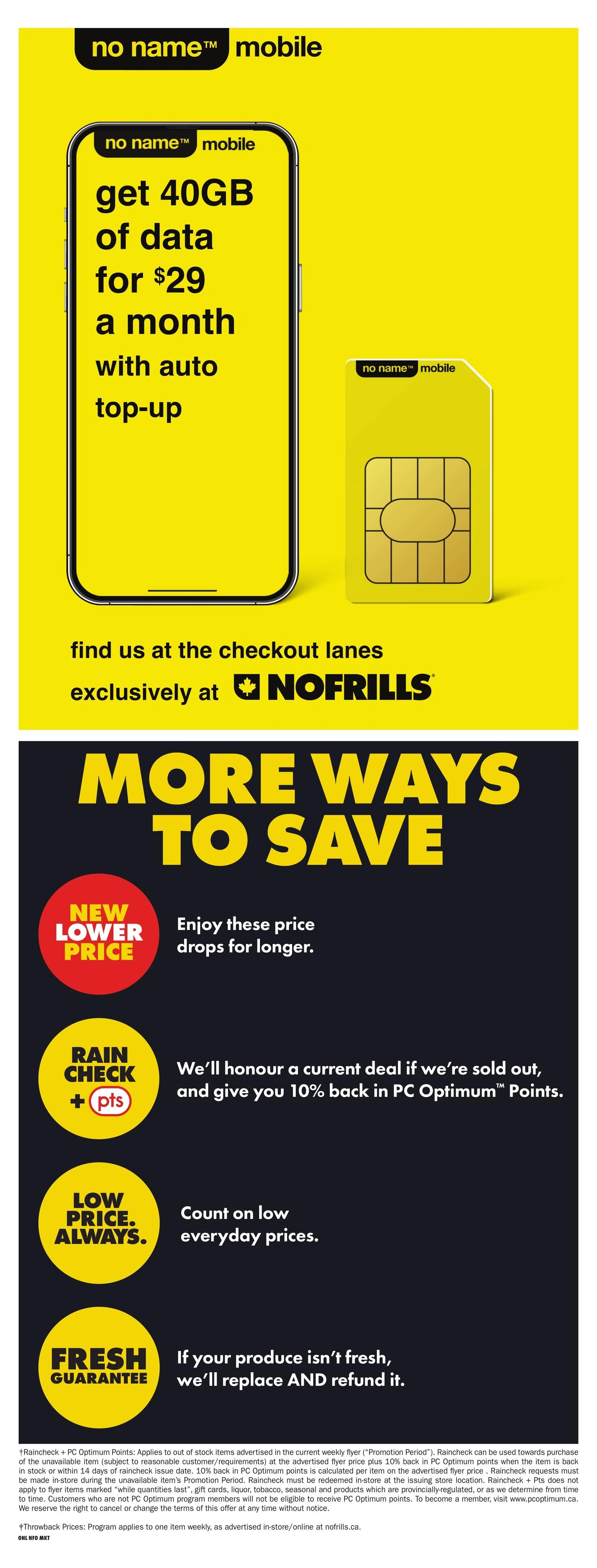 No Frills flyer page 14