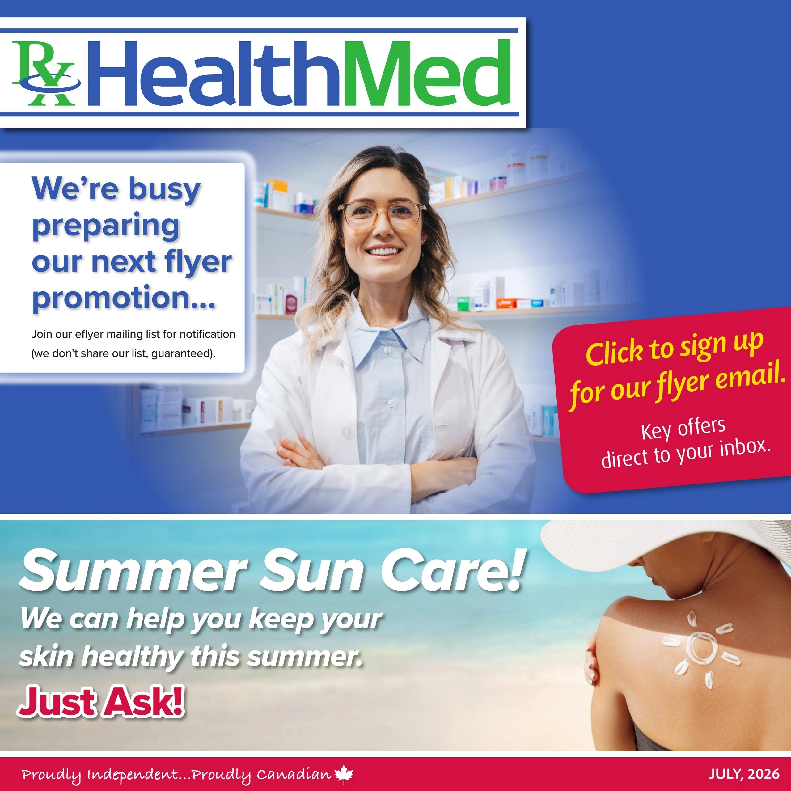 RxHealthMed flyer page 1
