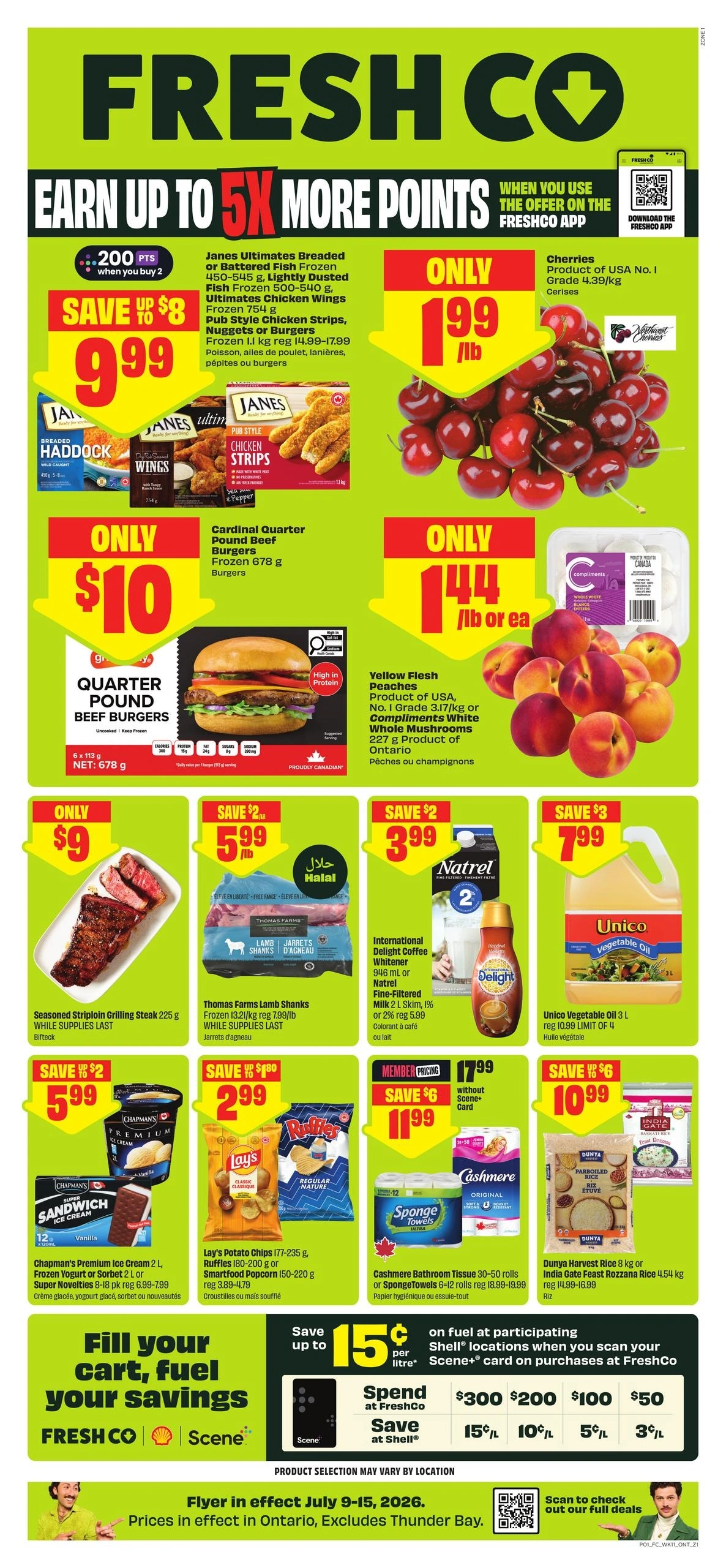FreshCo flyer page 1