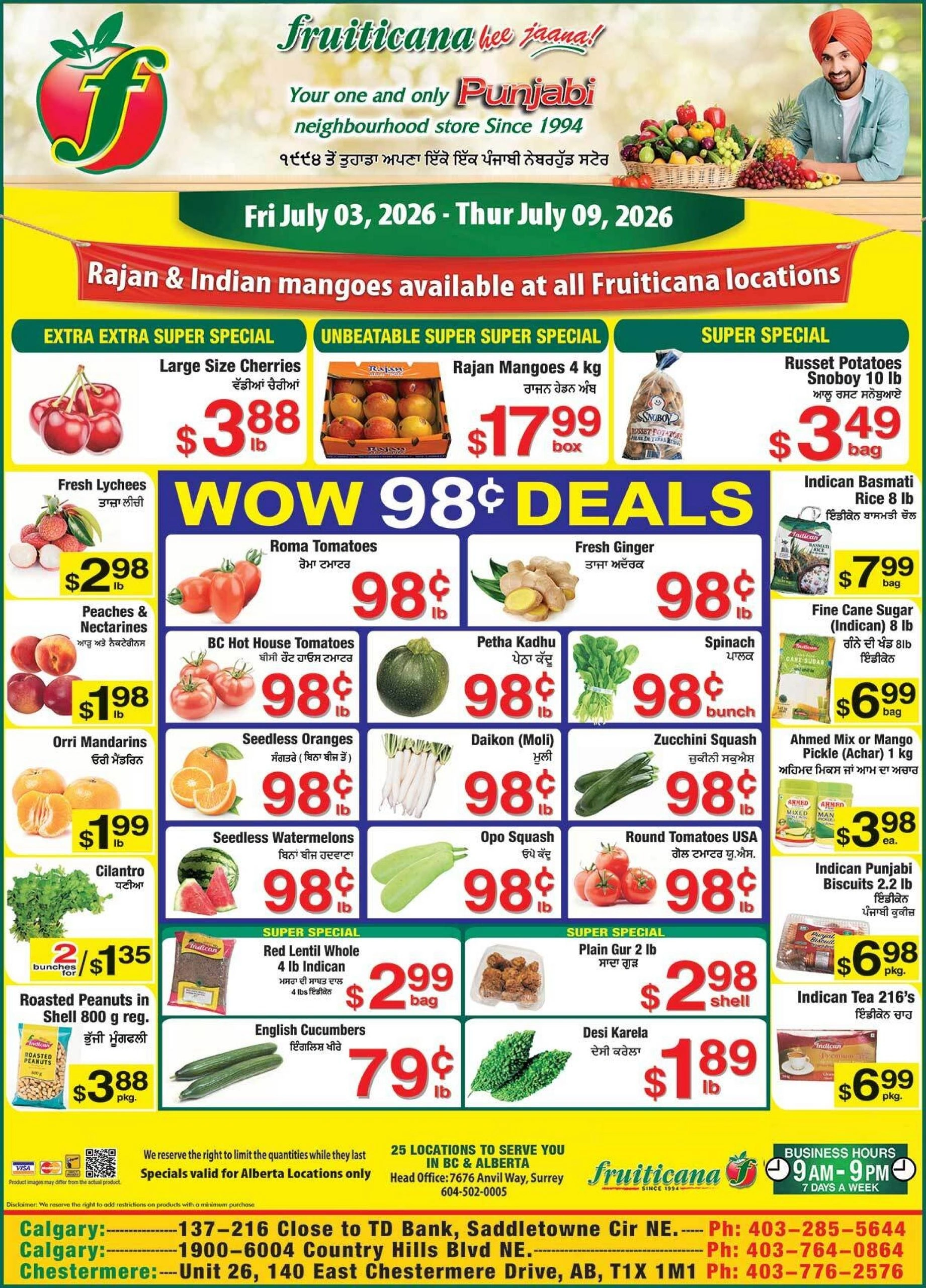 Fruiticana flyer page 1