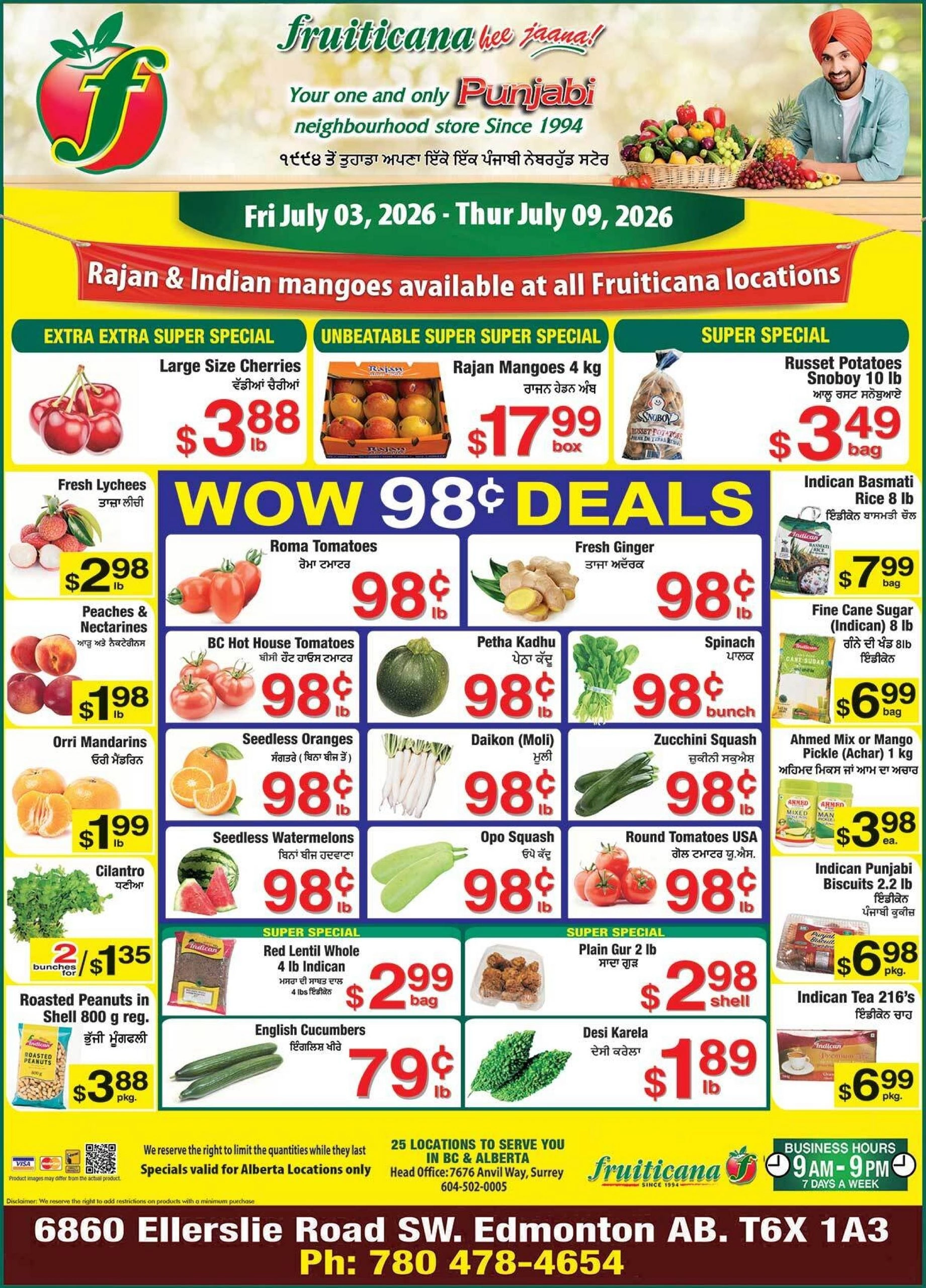 Fruiticana flyer page 1