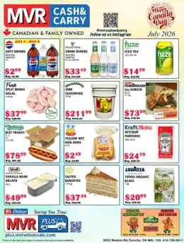 MVR Cash & Carry Indexed Monthly