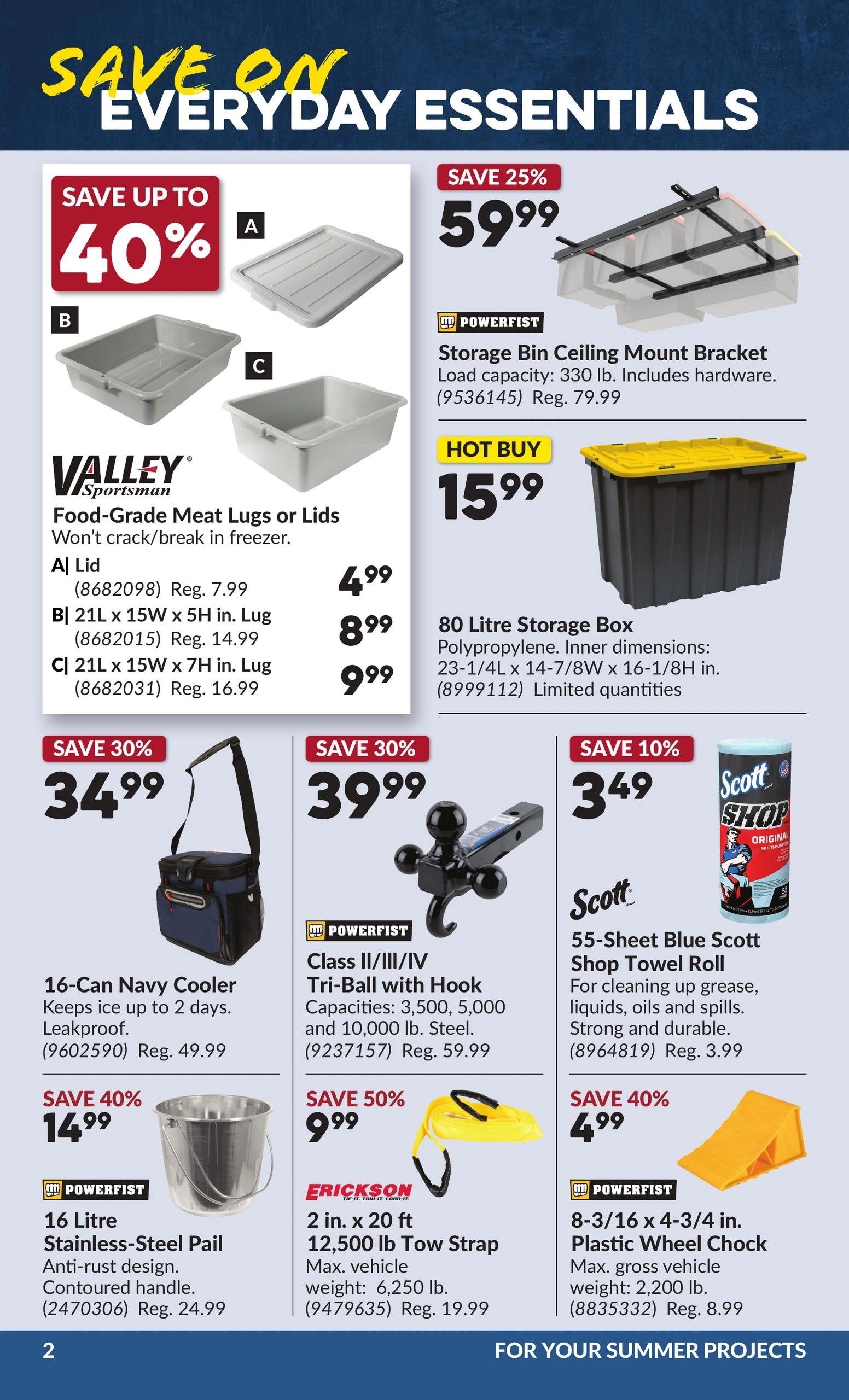 Princess Auto flyer page 7