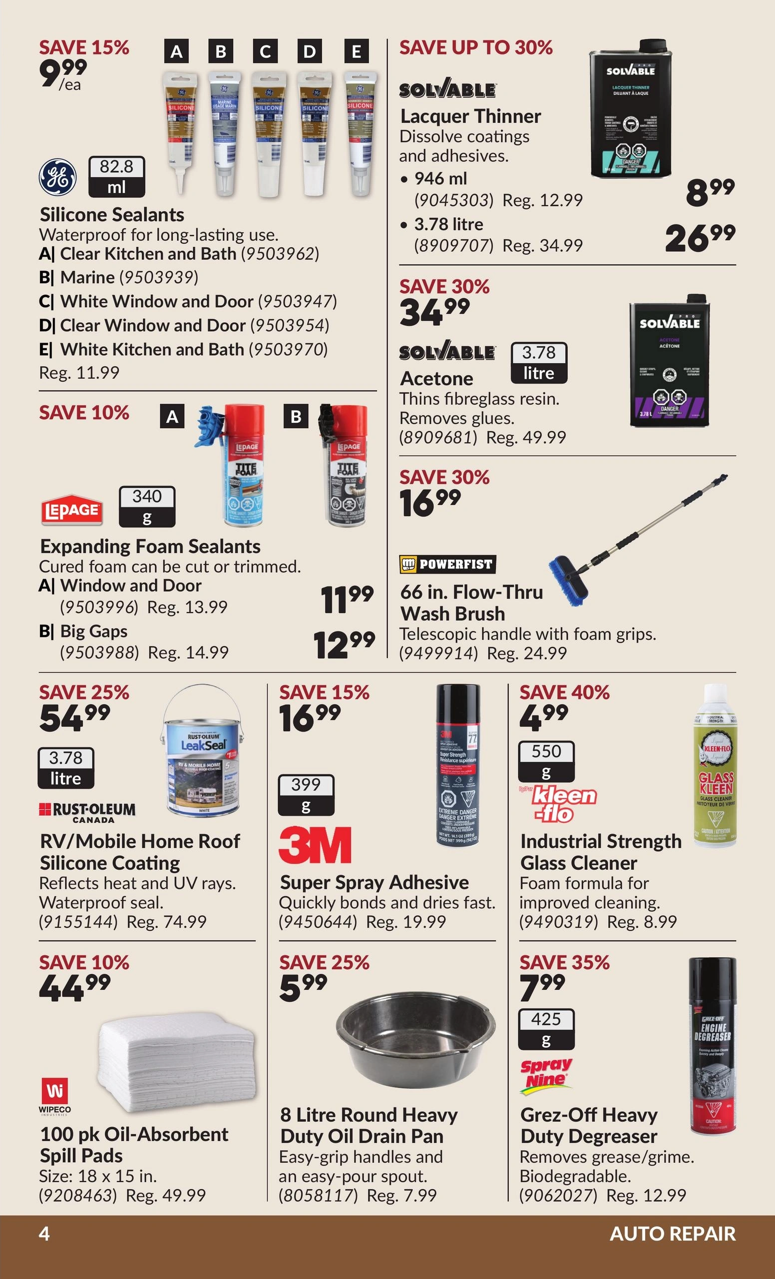 Princess Auto flyer page 9
