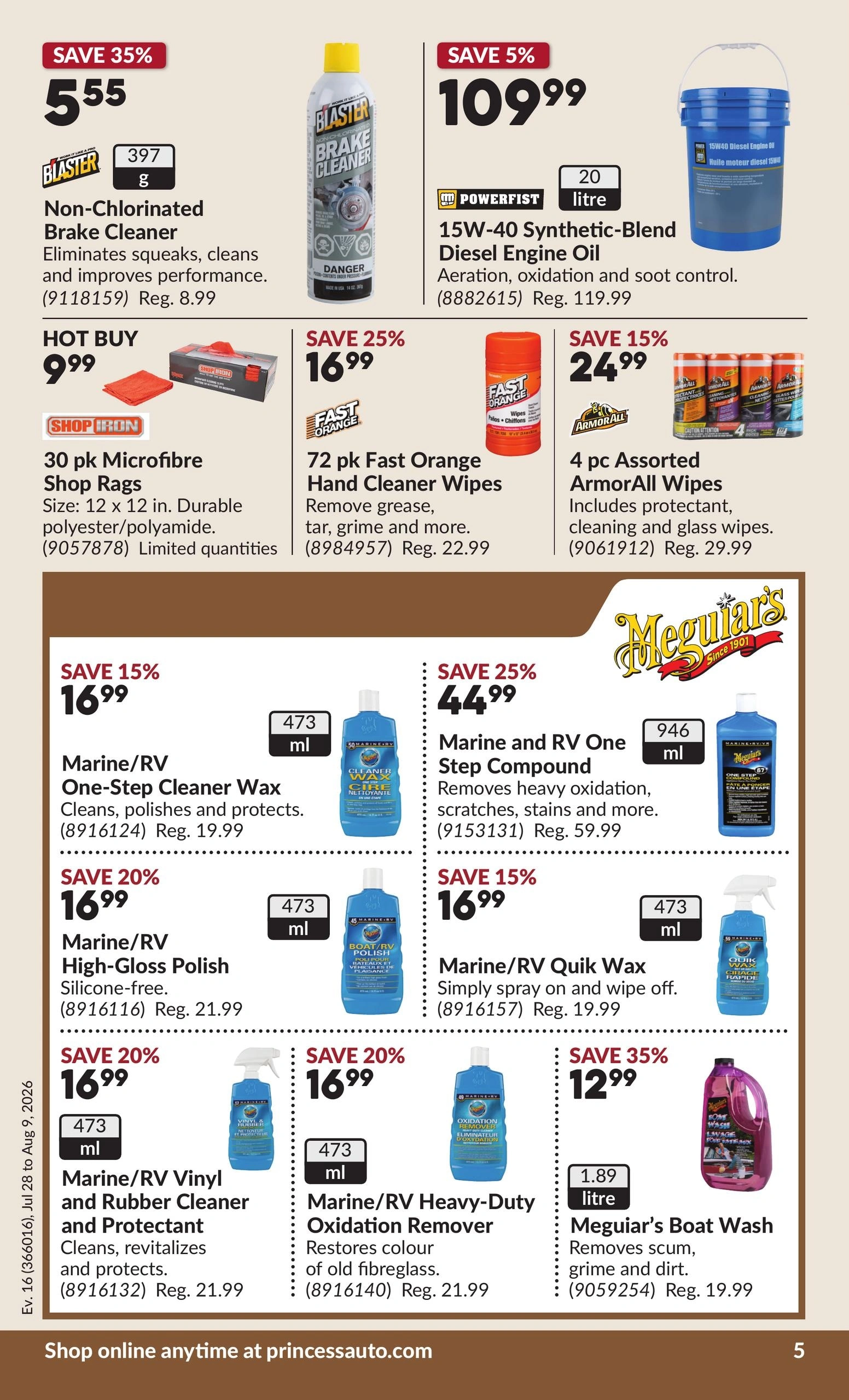Princess Auto flyer page 10