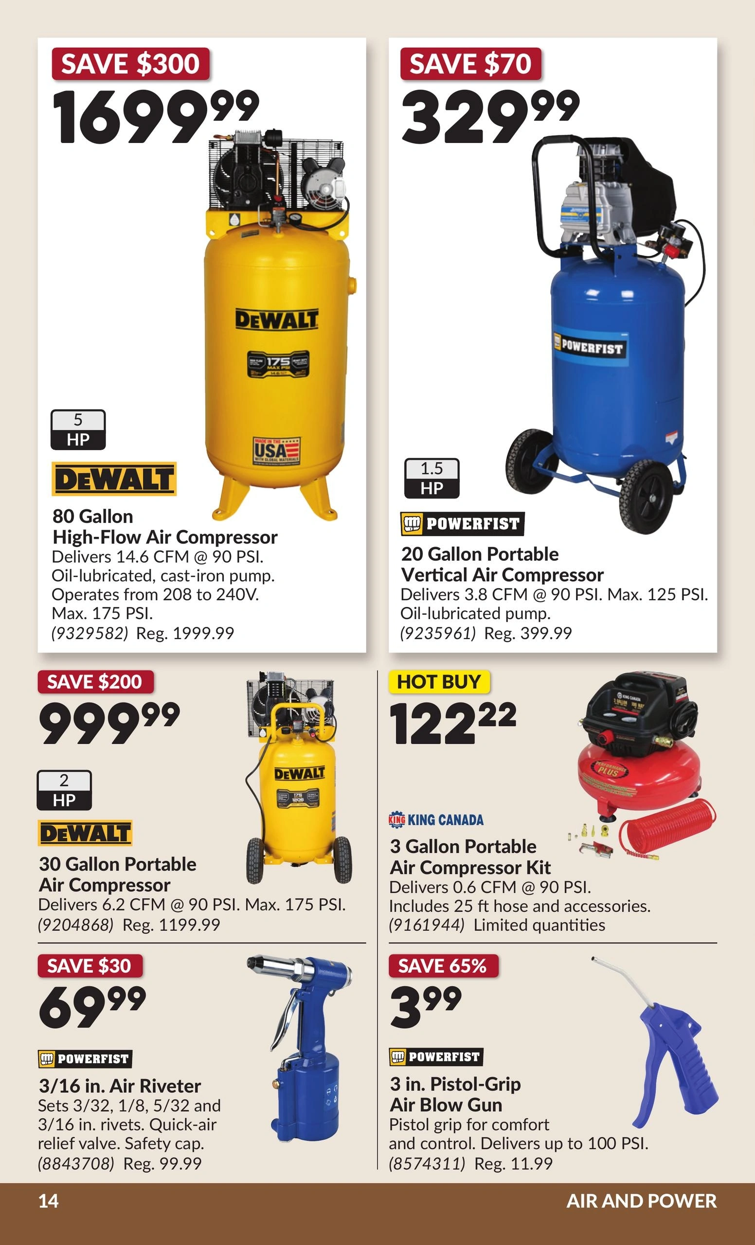 Princess Auto flyer page 19