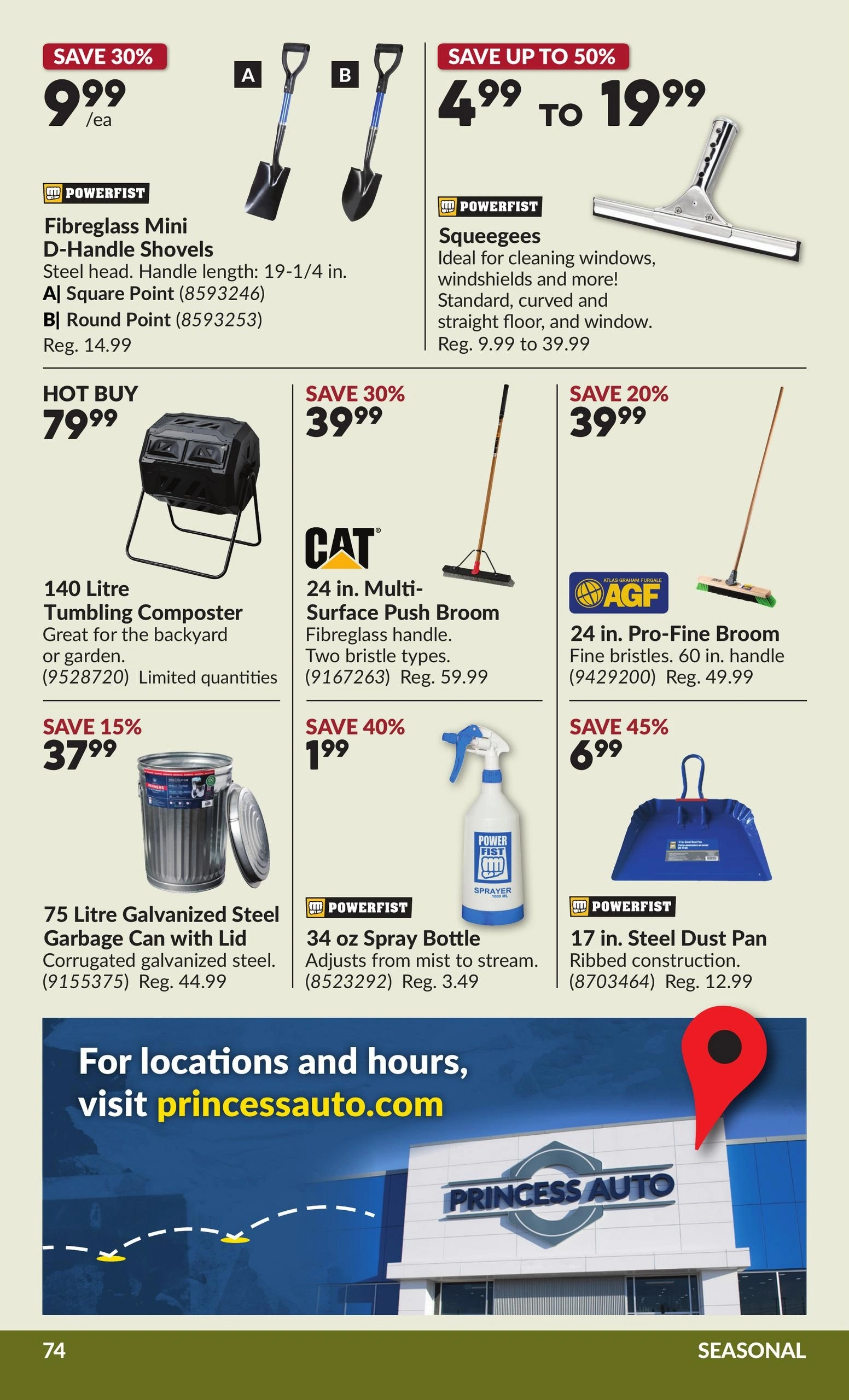 Princess Auto flyer page 79