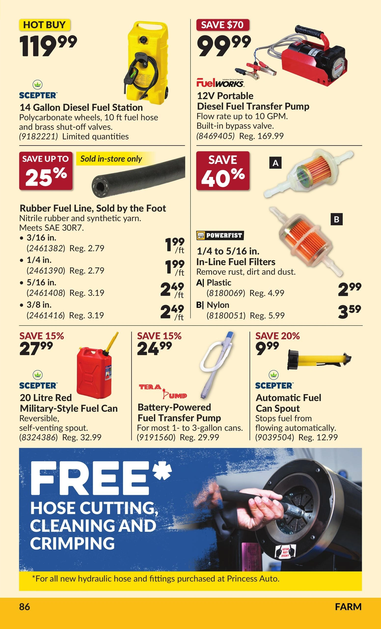 Princess Auto flyer page 91