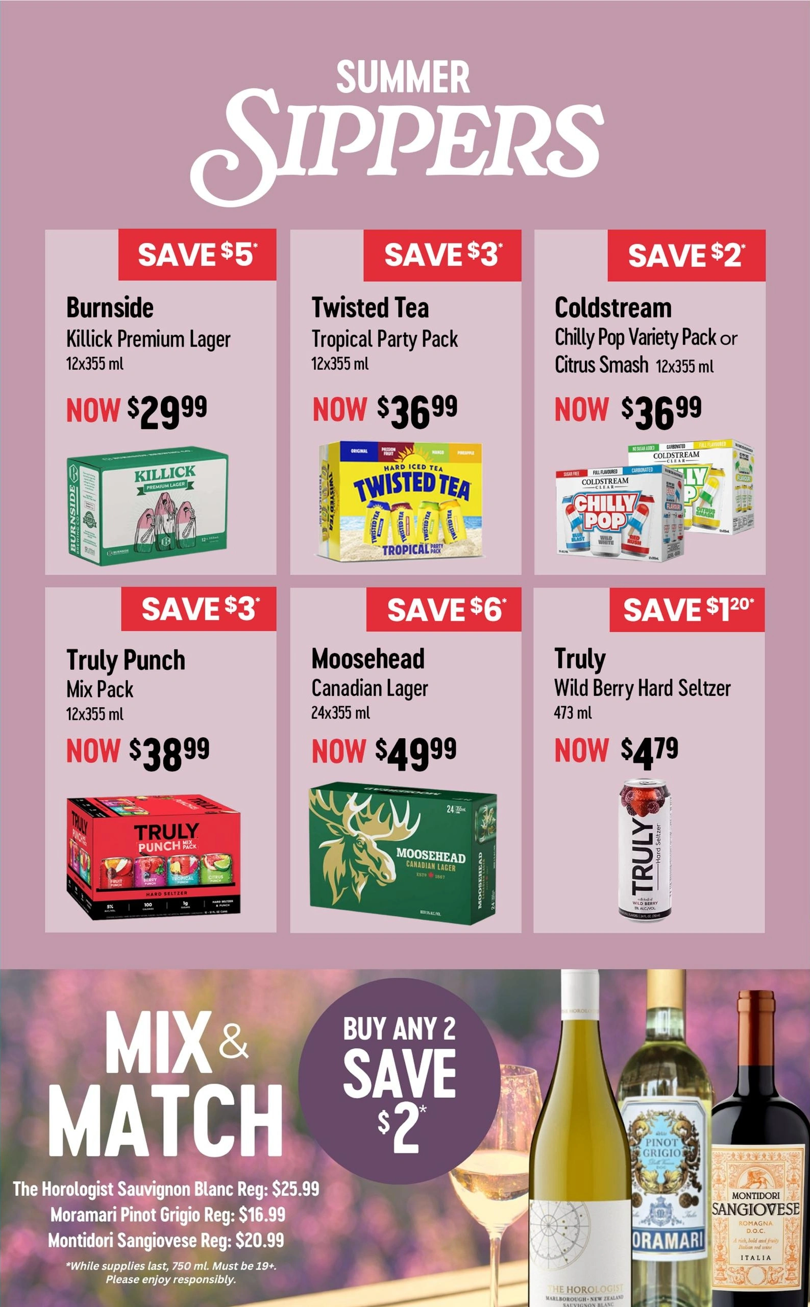 West Side Wines flyer page 4