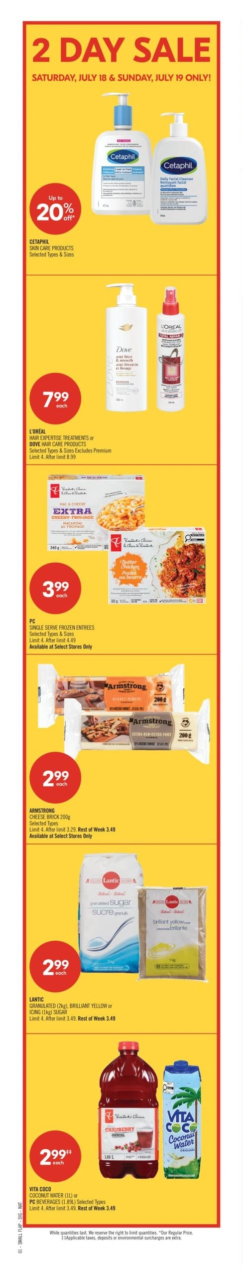Shoppers Drug Mart flyer page 1