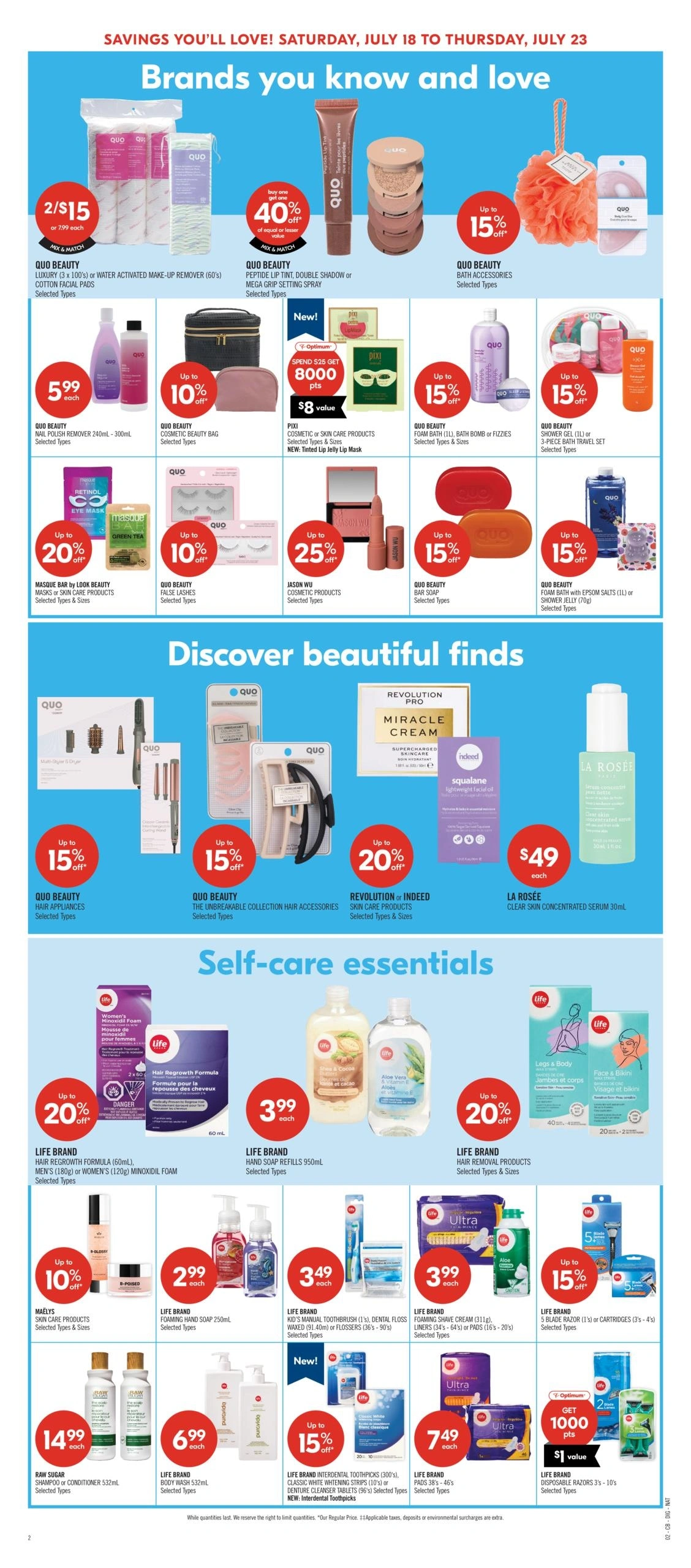 Shoppers Drug Mart flyer page 17