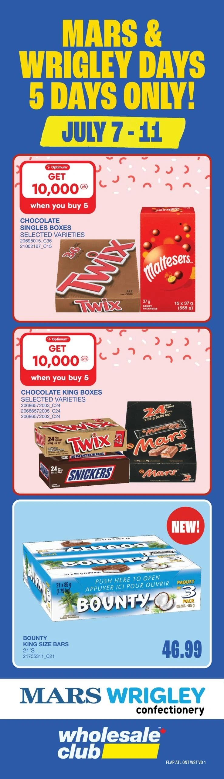 Wholesale Club and Club Entrepôt flyer page 1