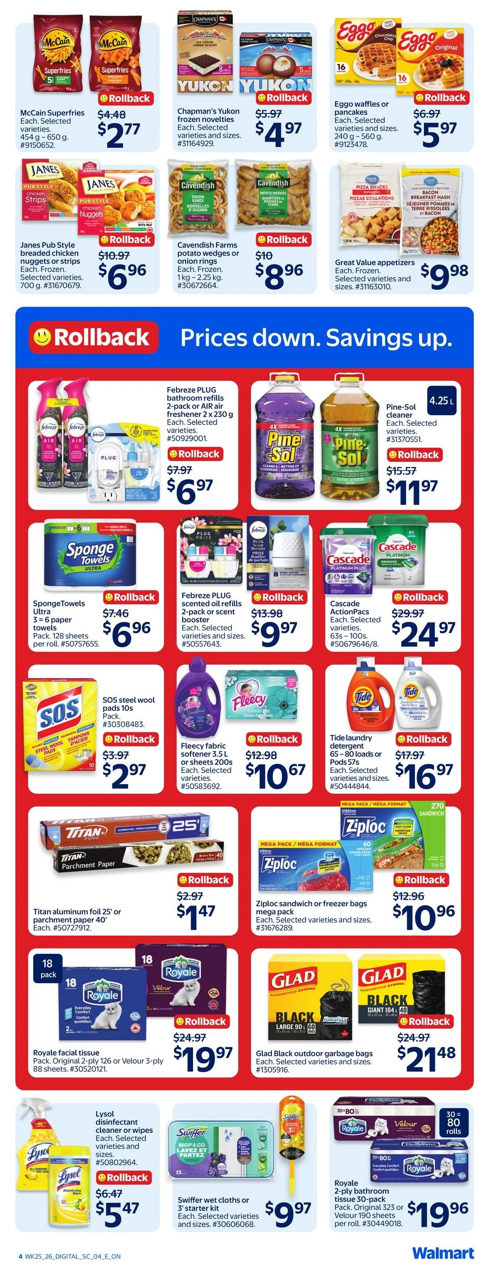Walmart flyer page 6