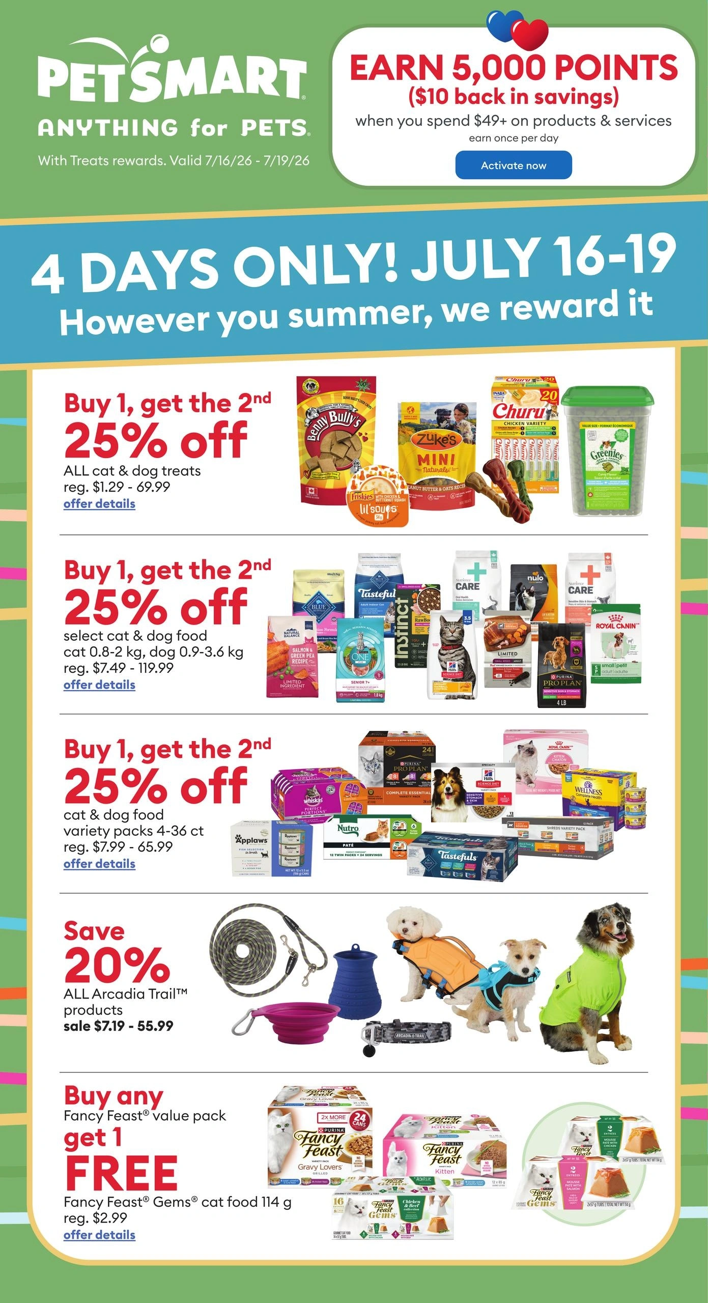 PetSmart flyer page 1