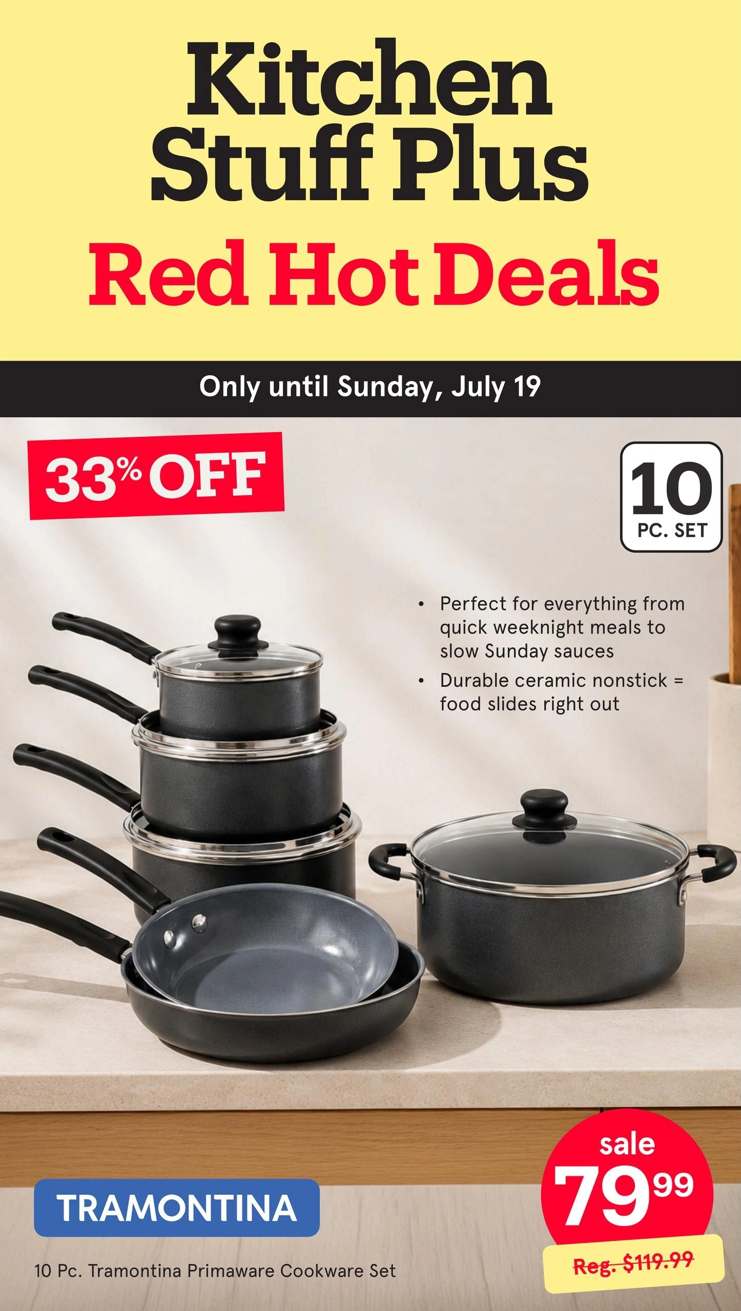 Kitchen Stuff Plus flyer page 1