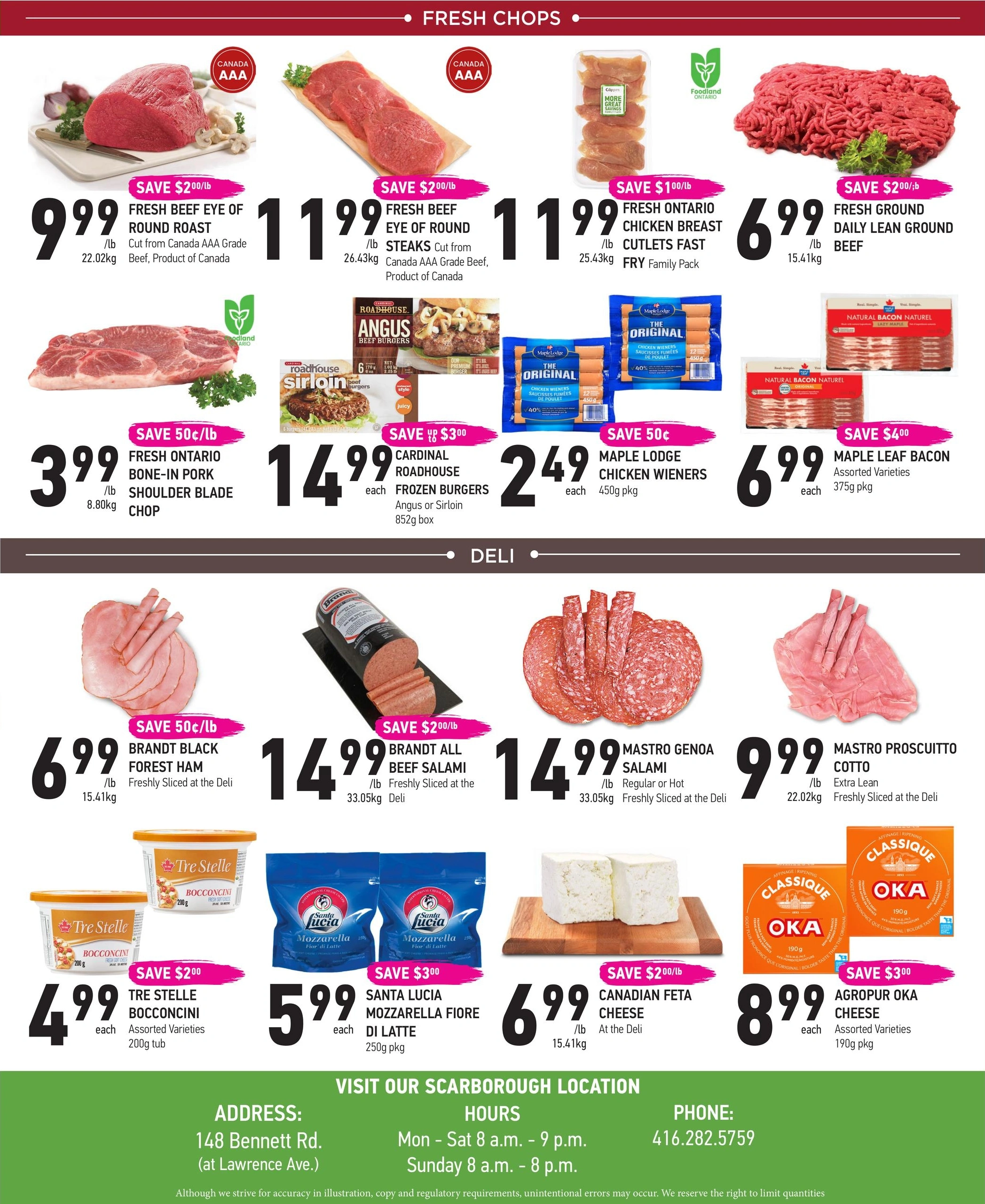 Coppa's Fresh Market flyer page 4
