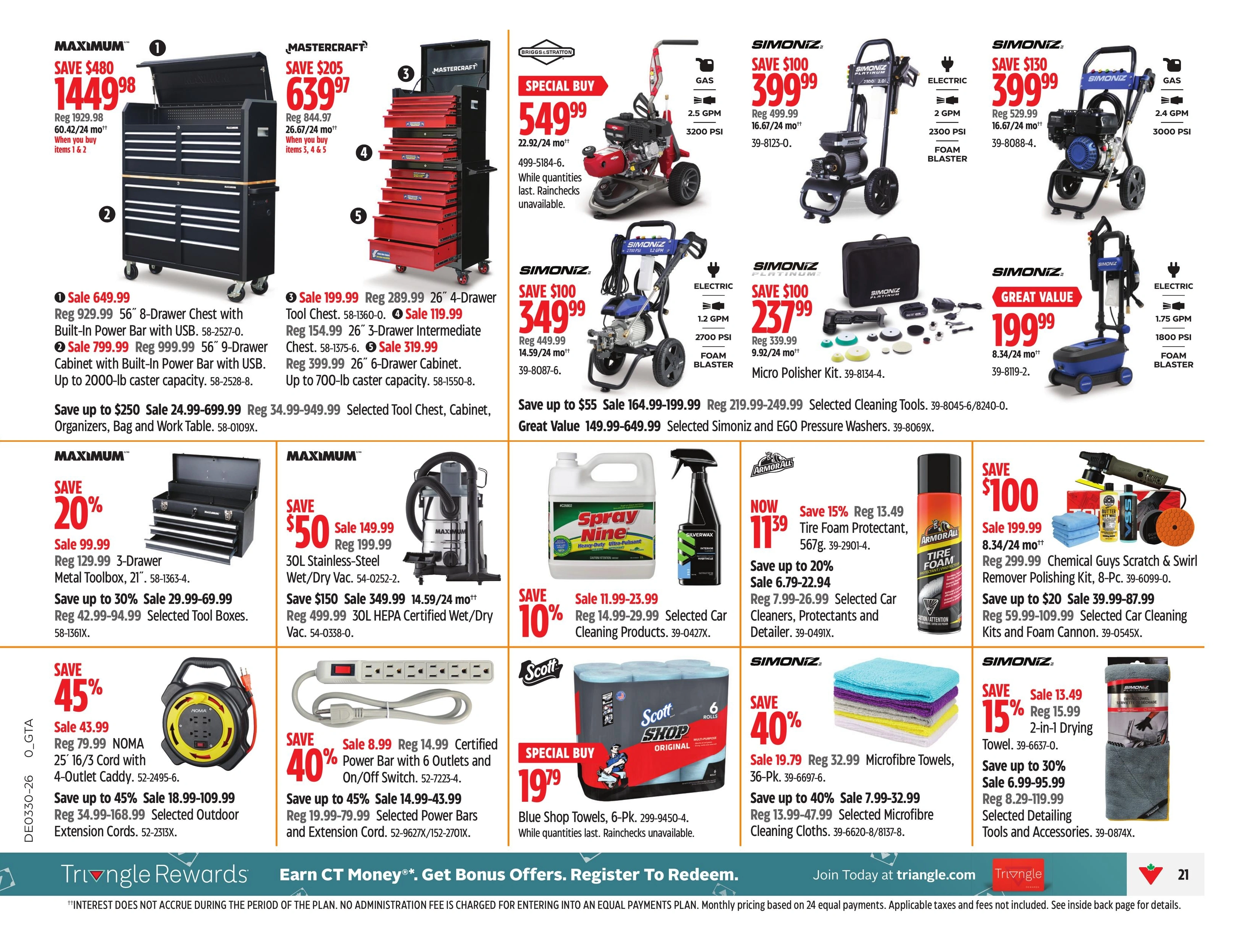 Canadian Tire flyer page 29