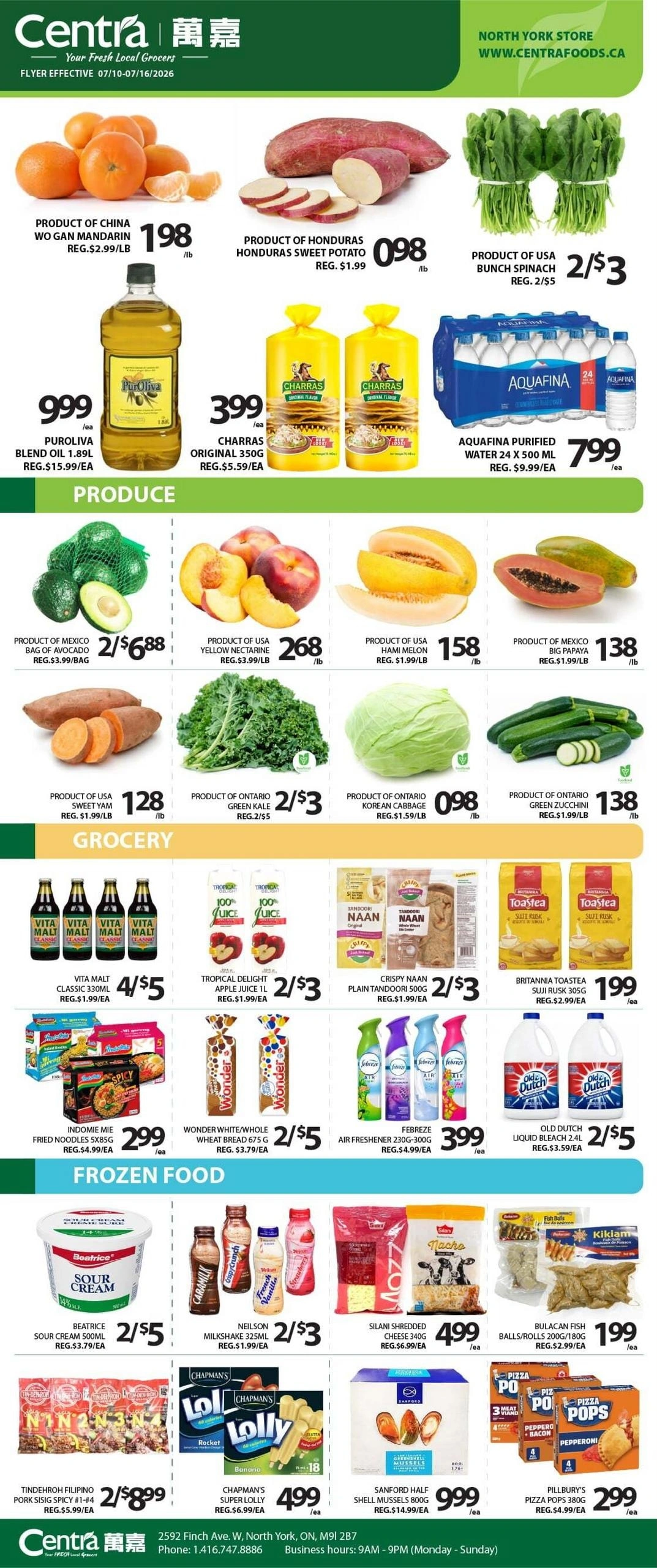 Centra flyer page 1