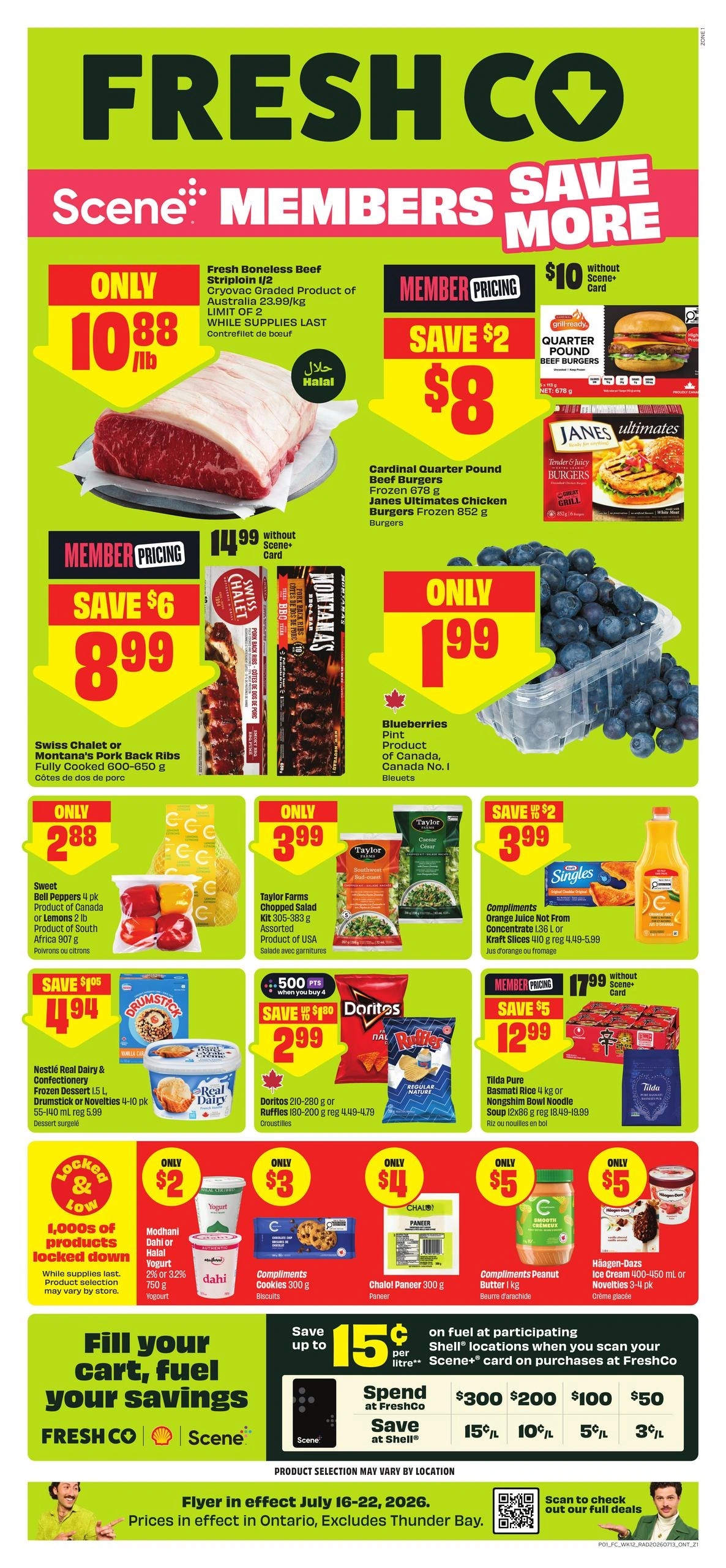 FreshCo flyer page 1