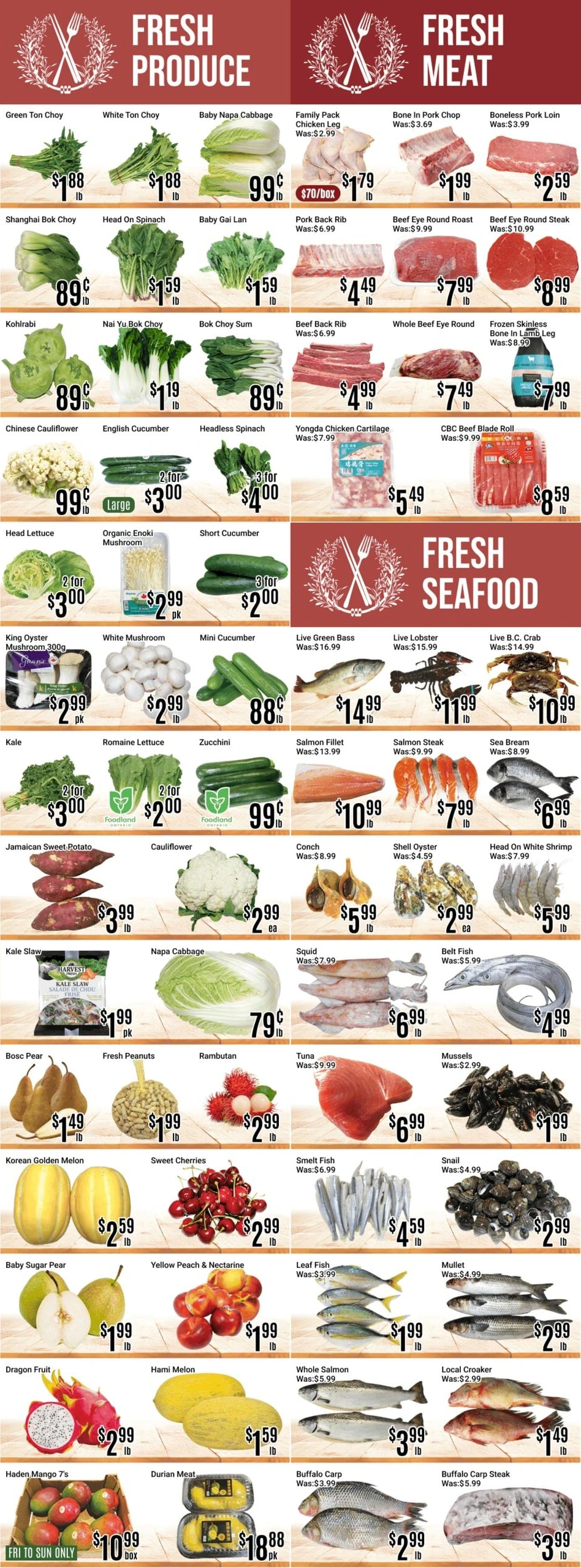 Nations Fresh Foods flyer page 4