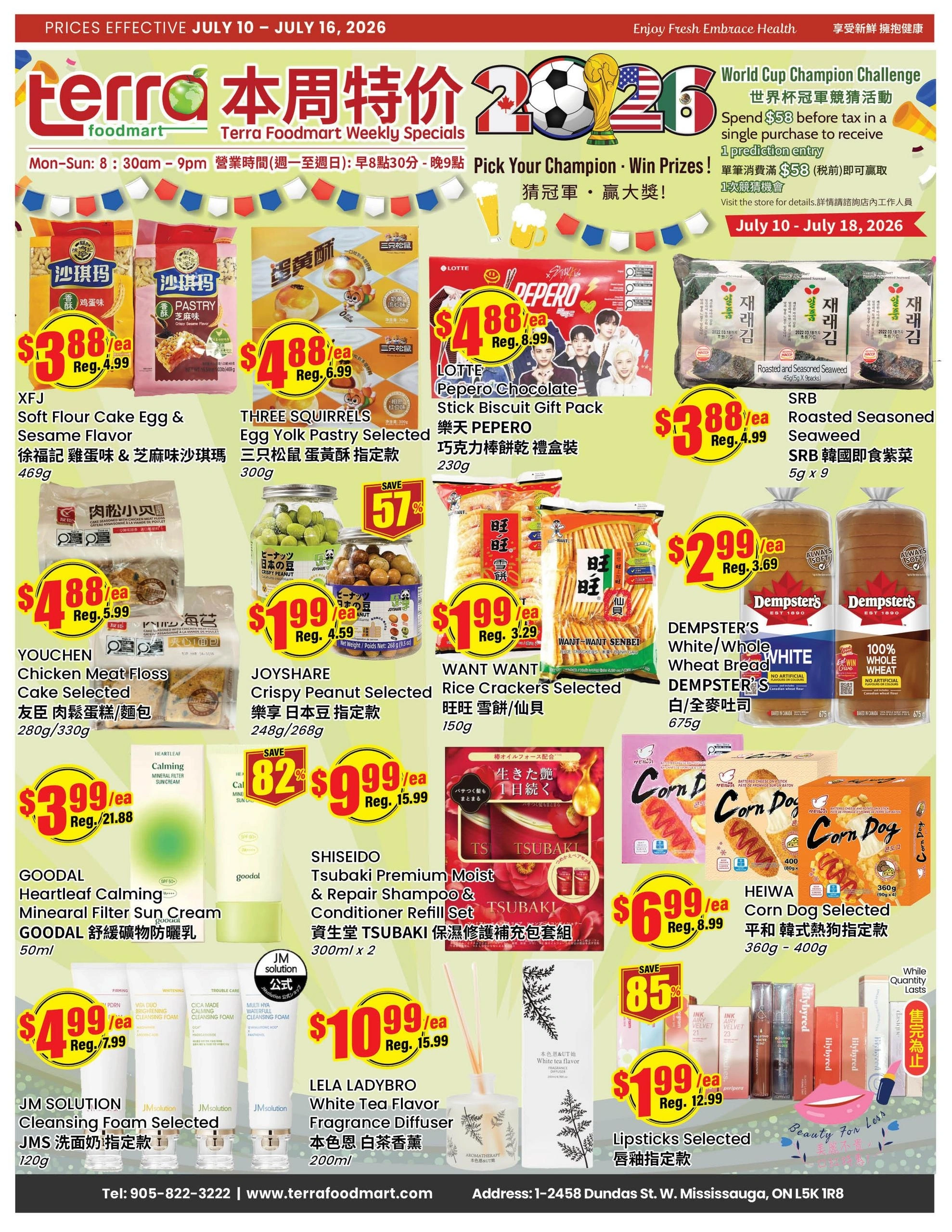 Terra Foodmart flyer page 1
