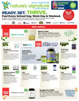 Nature's Source and Nature's Signature Monthly Direct