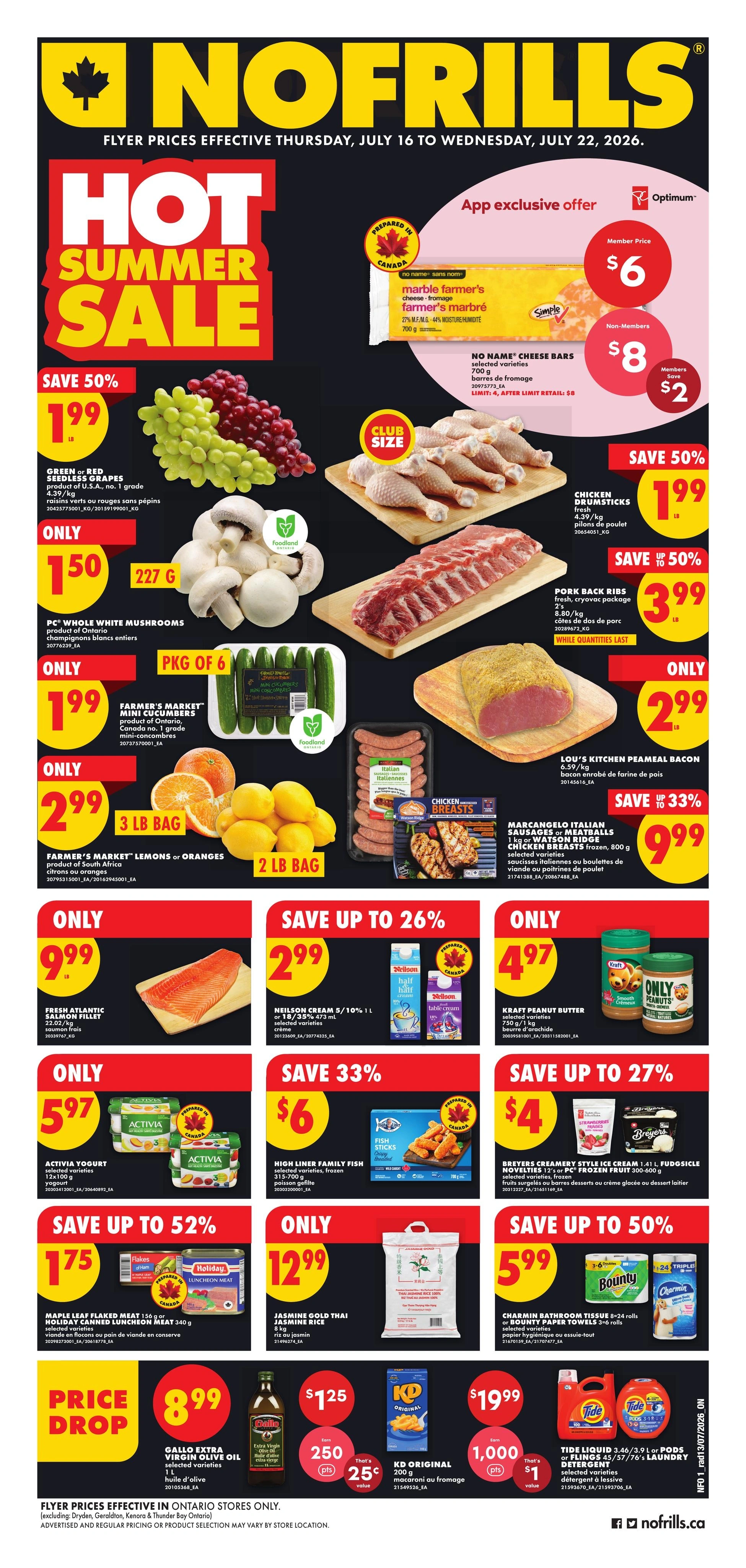 No Frills flyer page 1