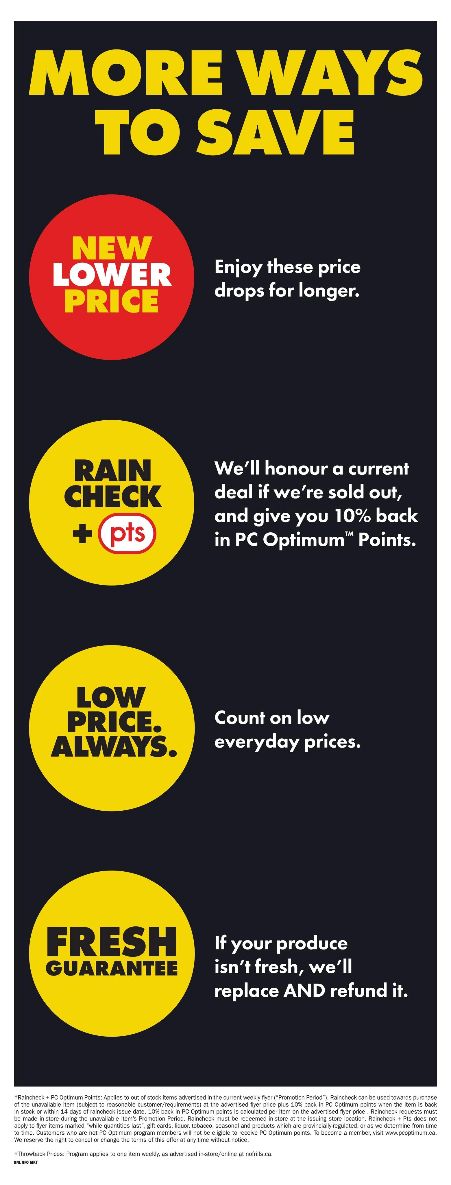No Frills flyer page 21