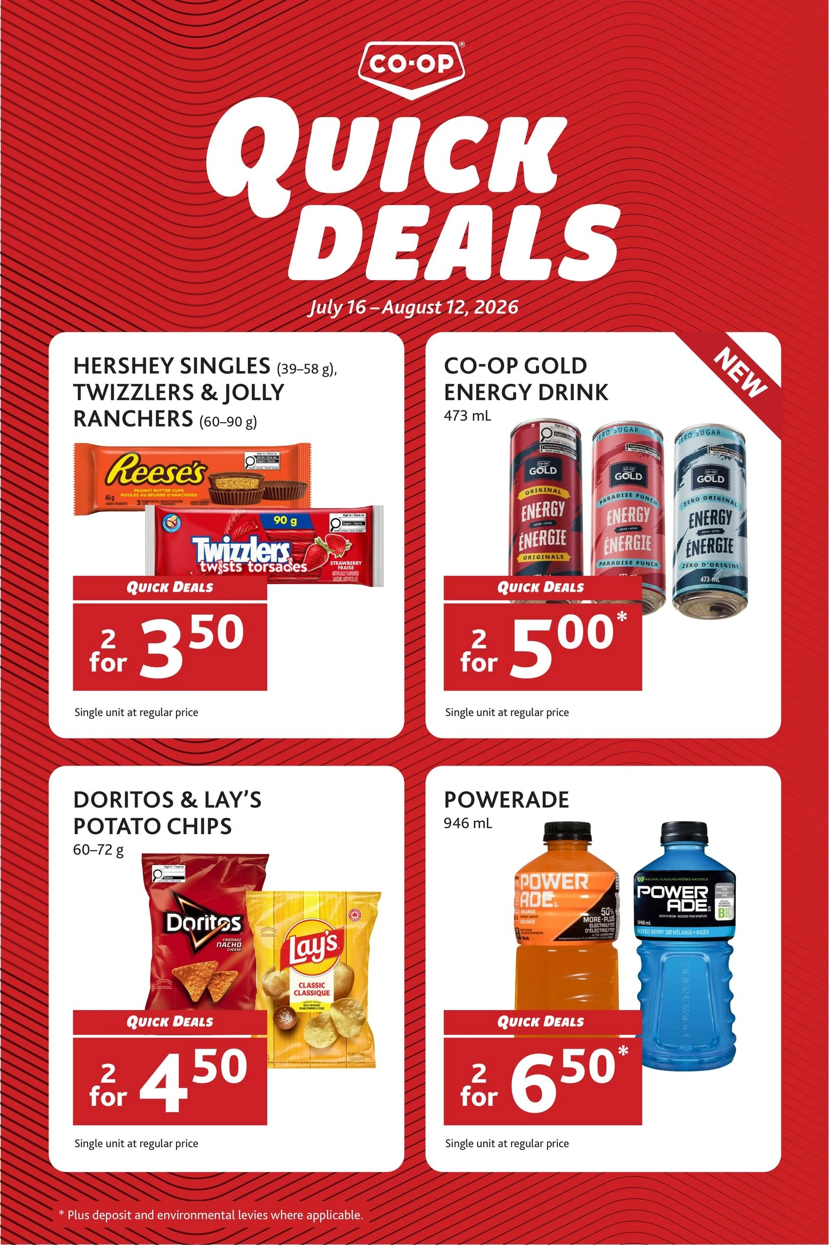 Co-op Gas Bar flyer page 2