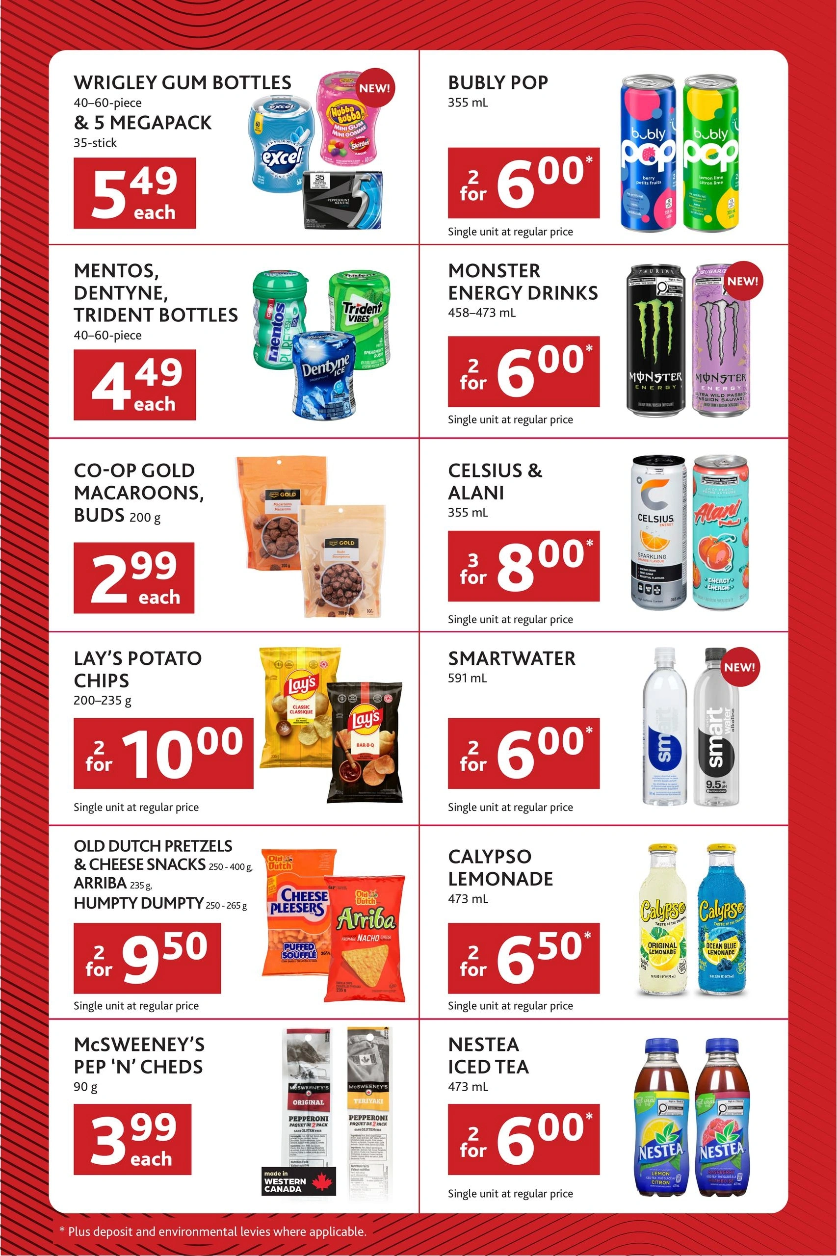 Co-op Gas Bar flyer page 3
