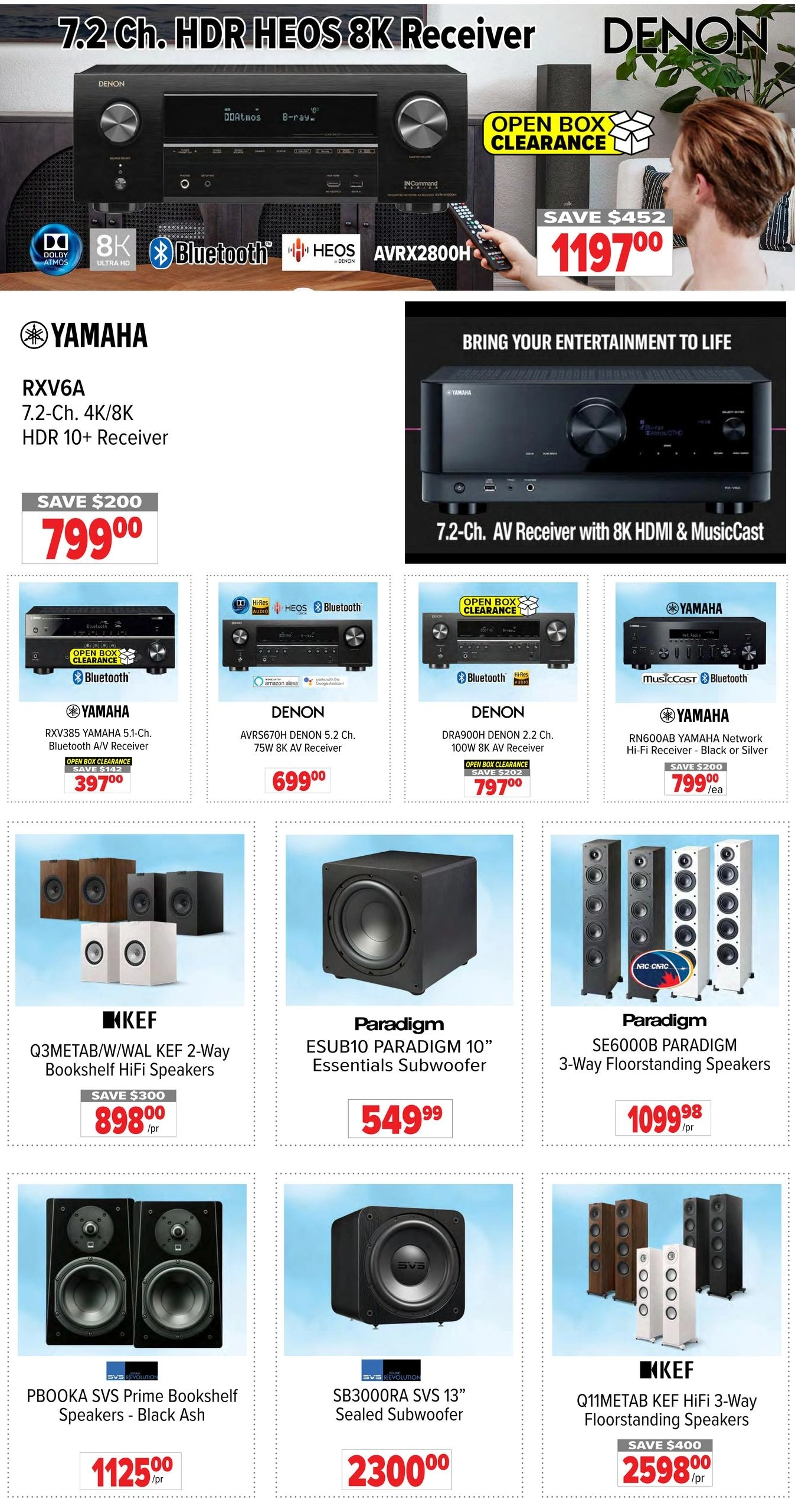 2001 Audio Video flyer page 4