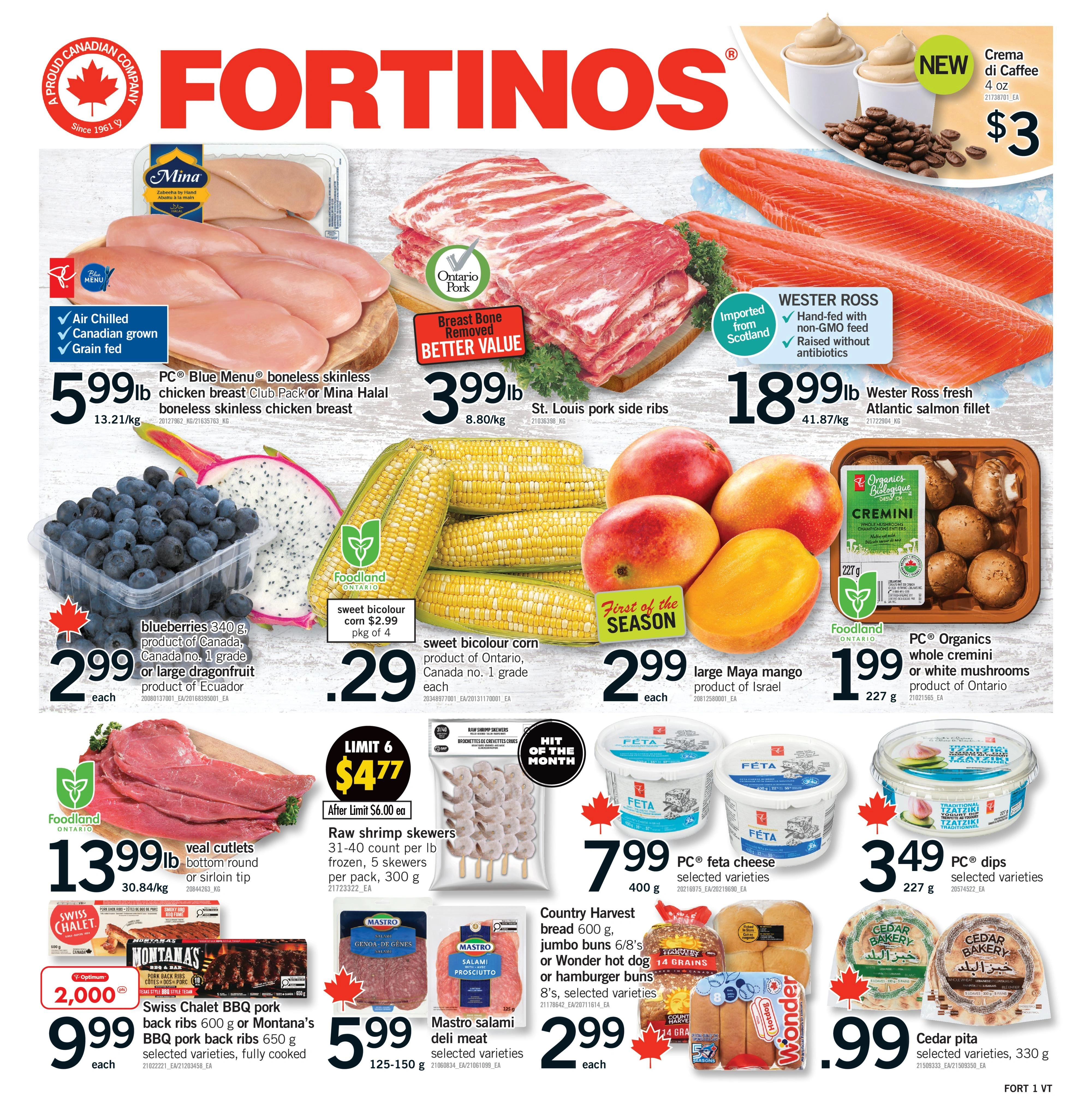 Fortinos flyer page 1