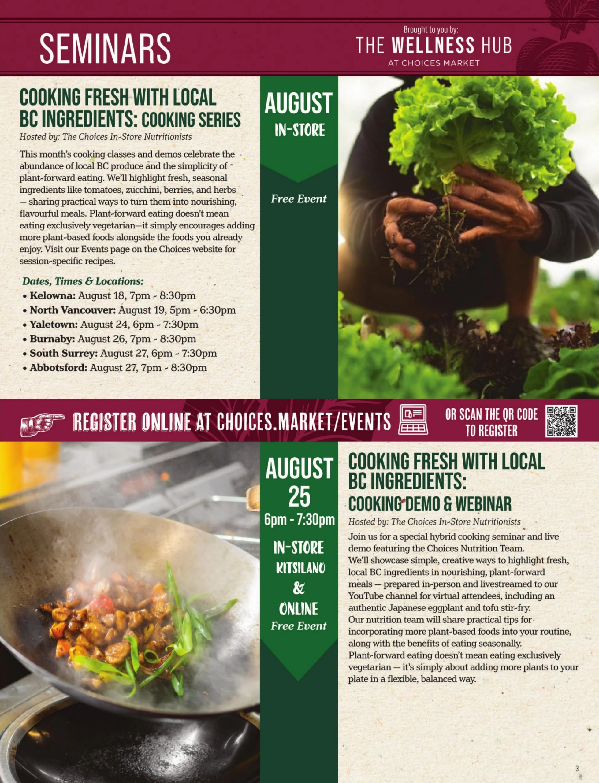 Choices Markets flyer page 3