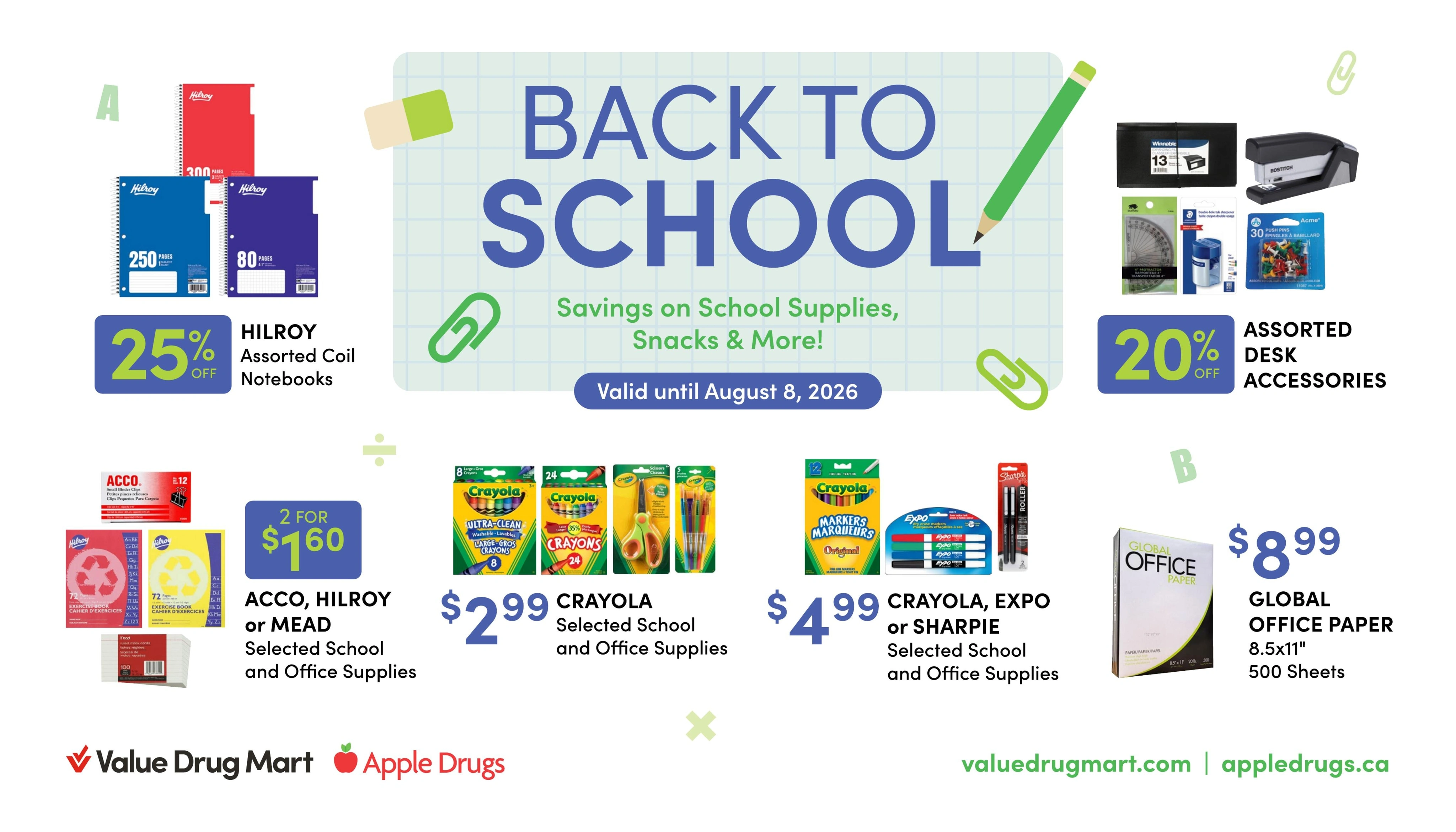 Value Drug Mart - Apple Drugs flyer page 1