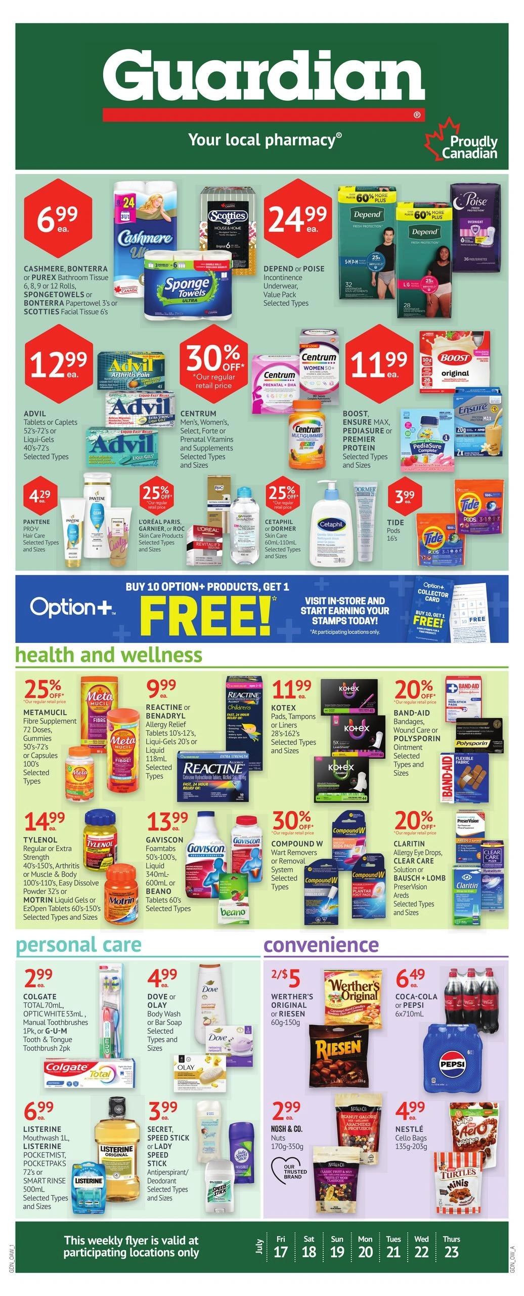 Guardian flyer page 1