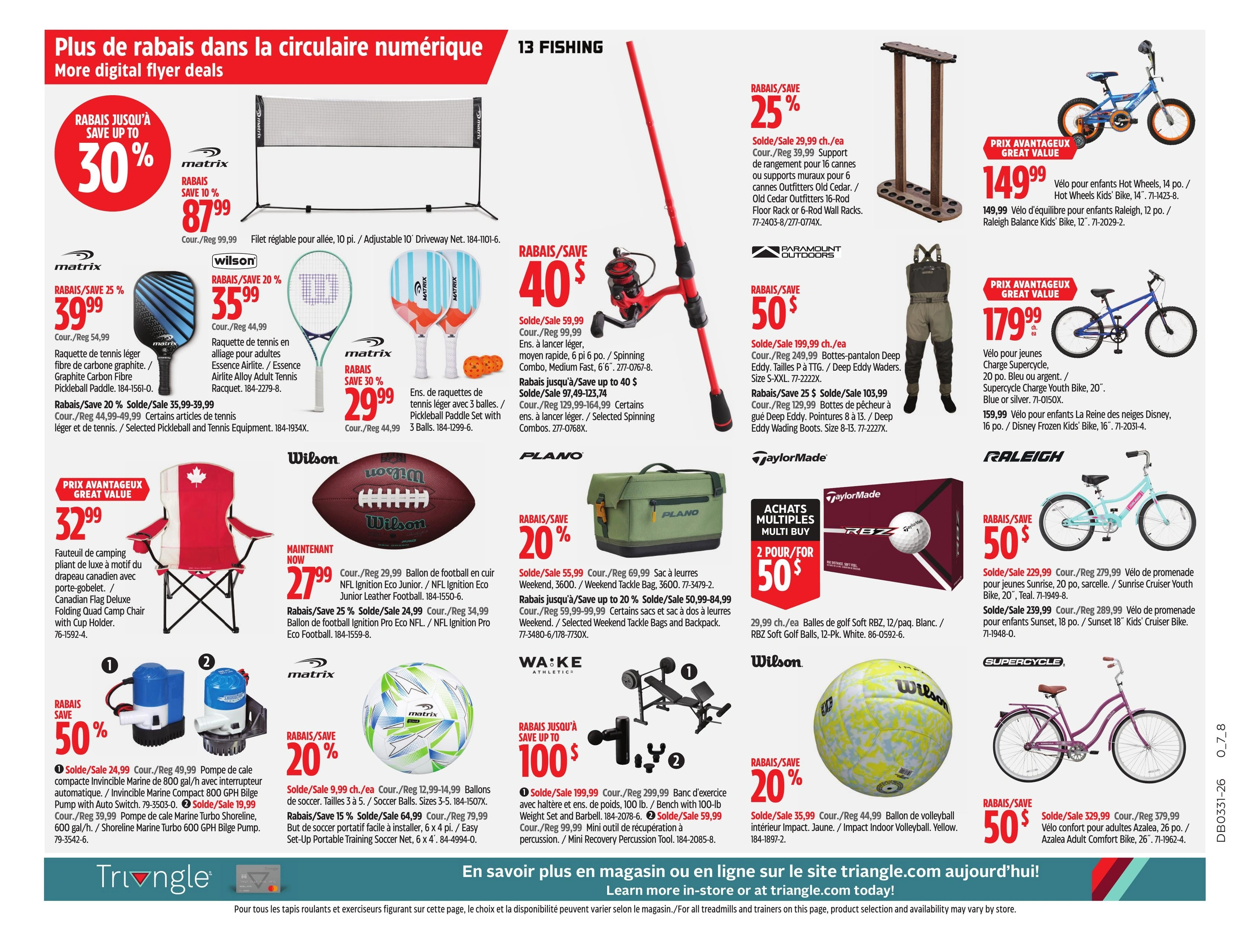 Canadian Tire flyer page 4