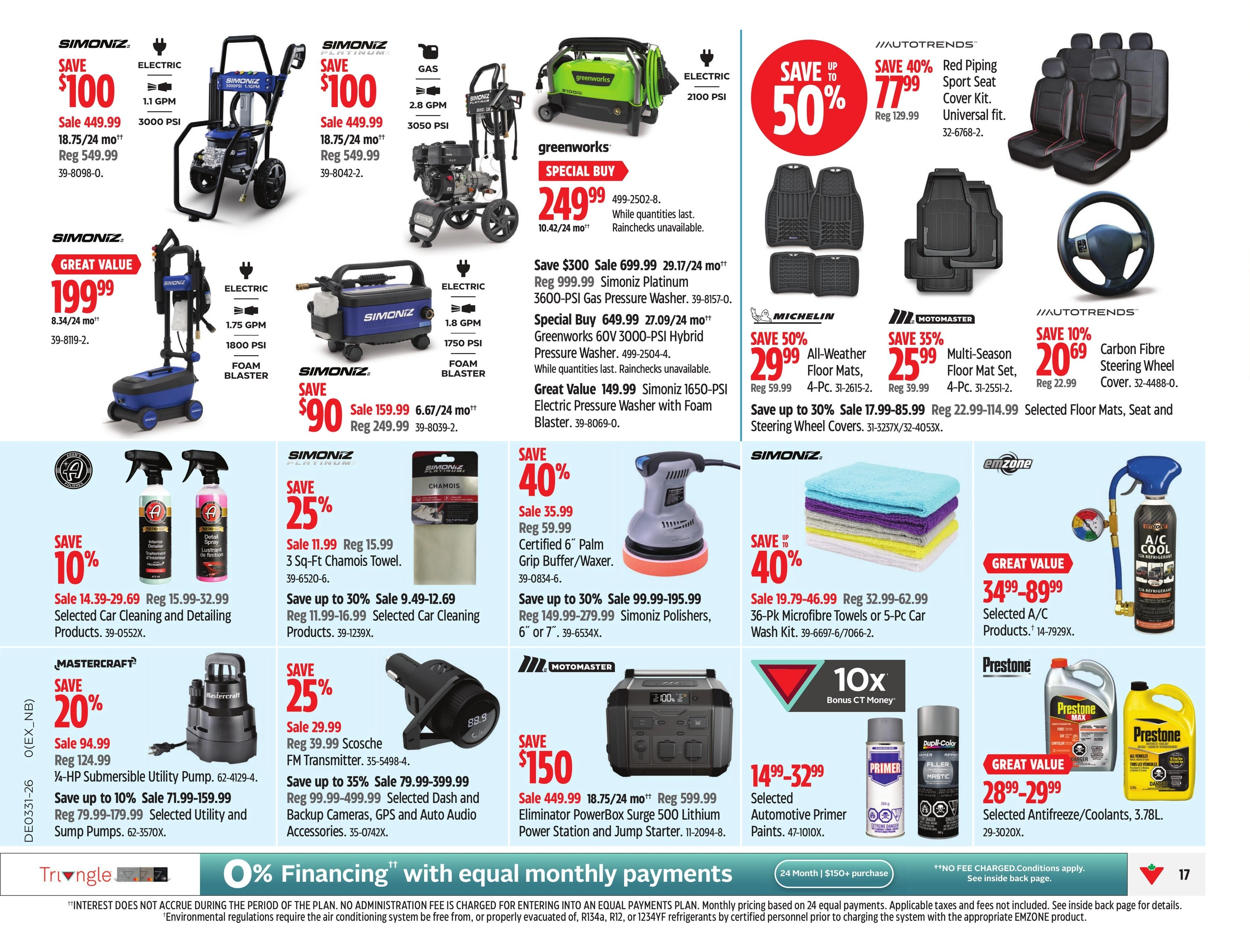 Canadian Tire flyer page 31