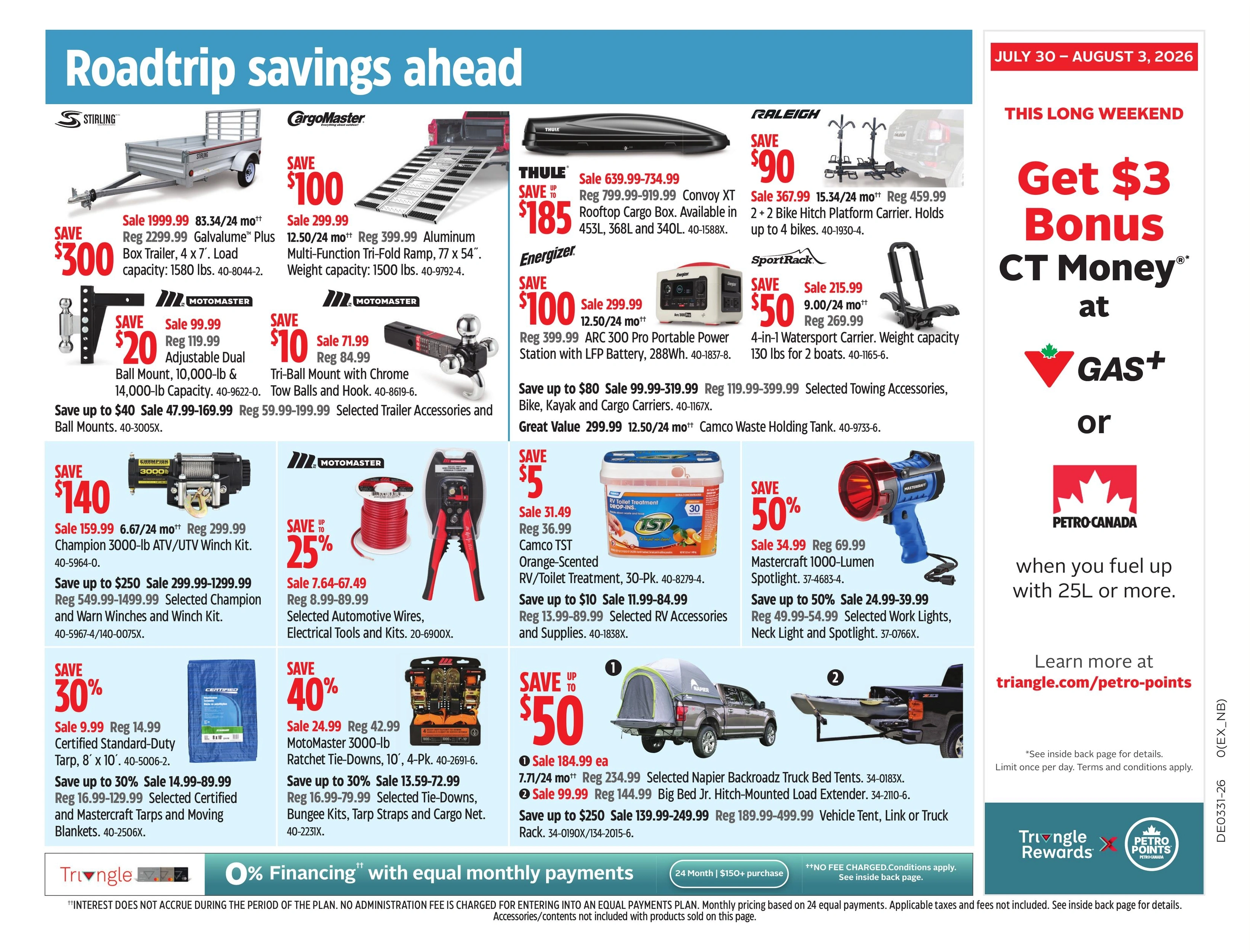 Canadian Tire flyer page 35