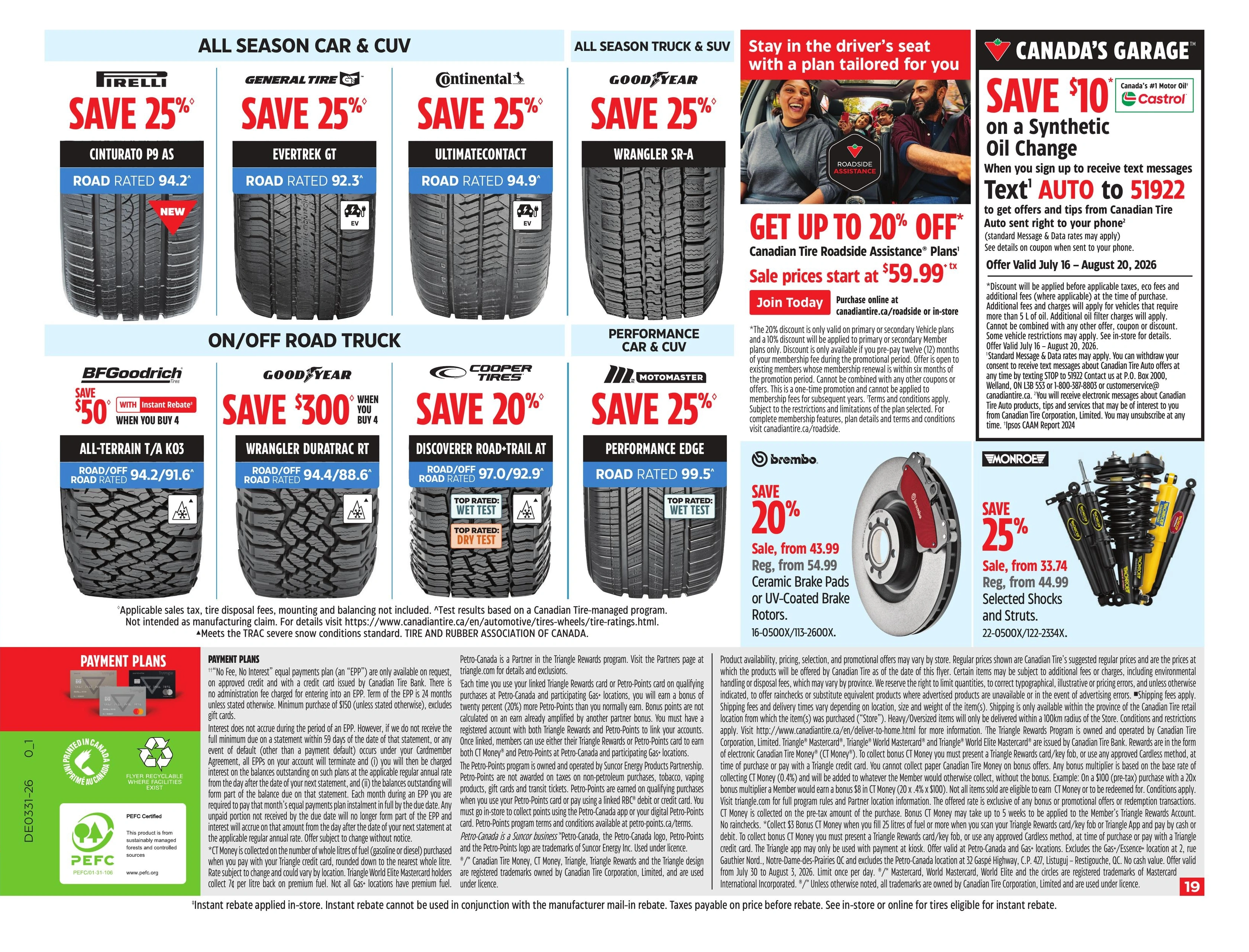 Canadian Tire flyer page 34