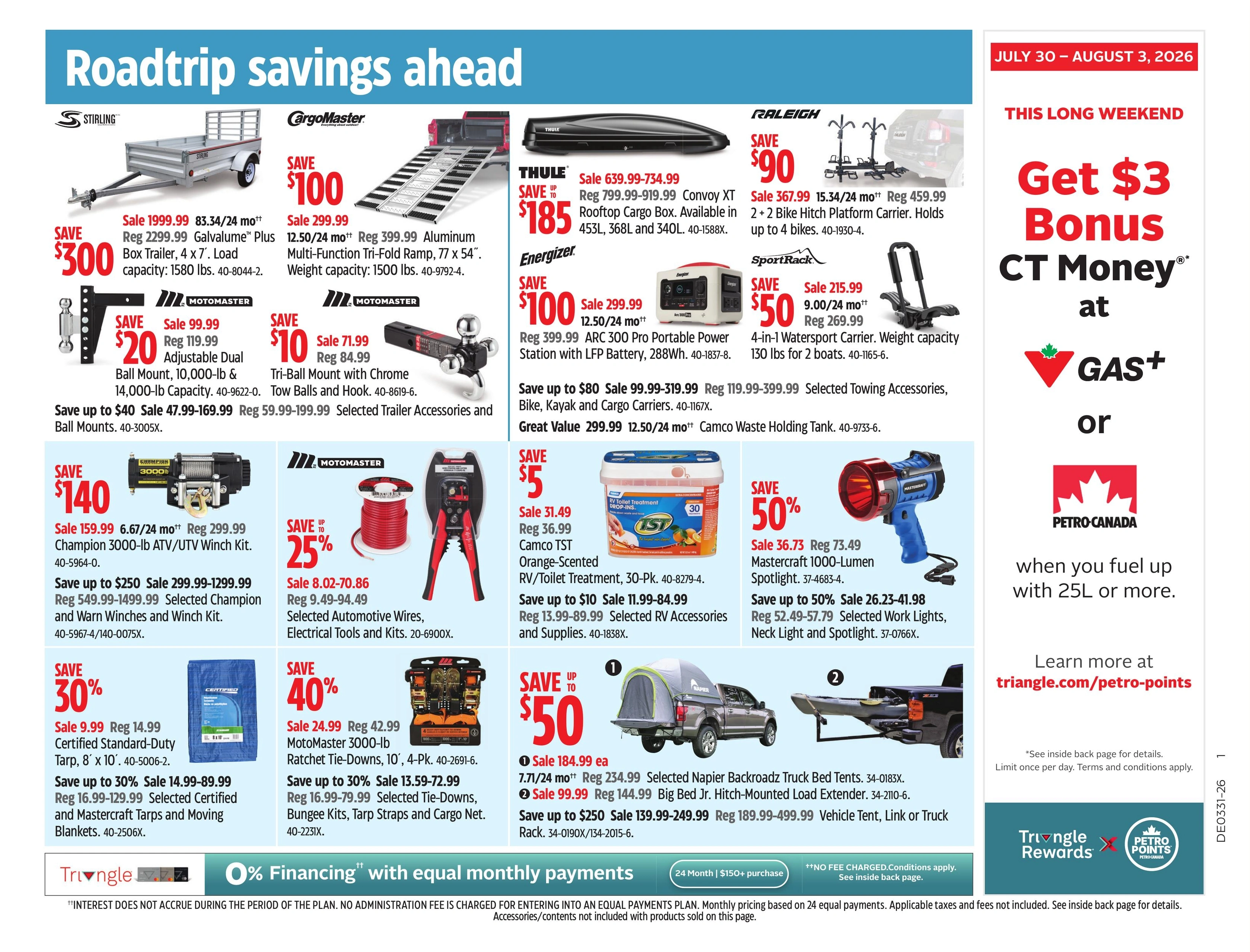 Canadian Tire flyer page 35