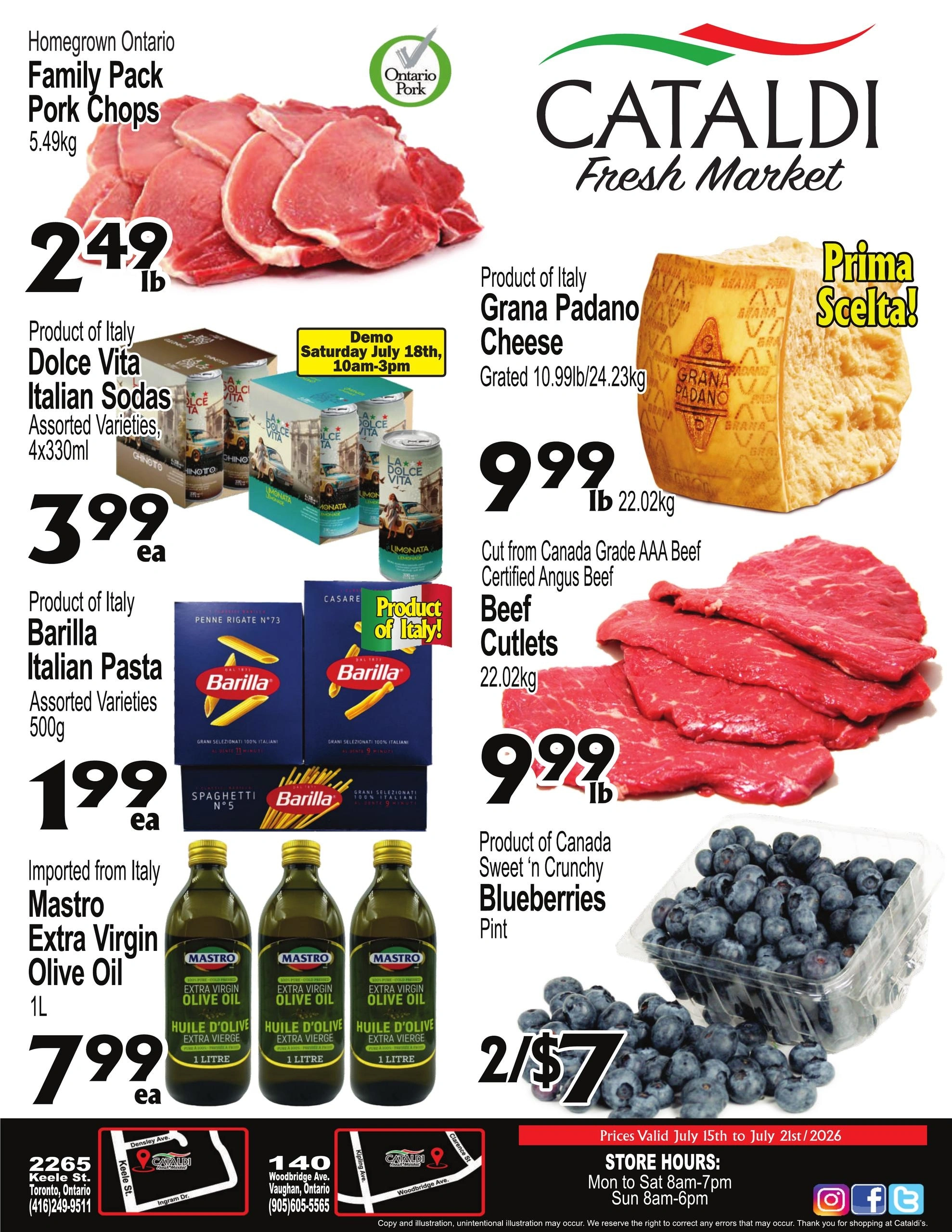 Cataldi	 flyer page 1