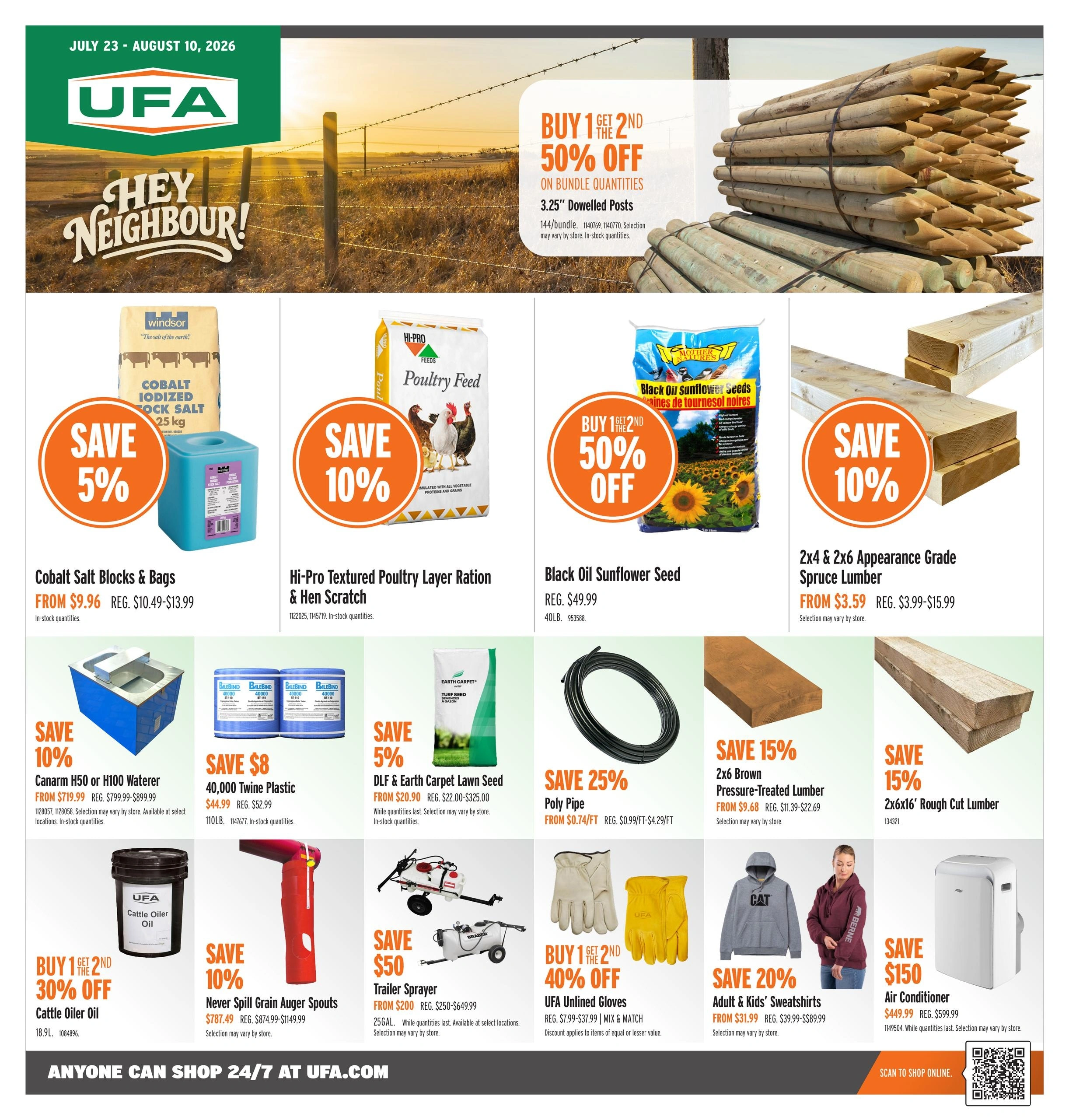 UFA Co-operative Limited flyer page 1