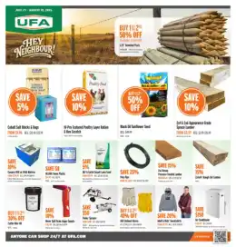 UFA Co-operative Limited July/Aug Flyer 2026 AB (Alberta)