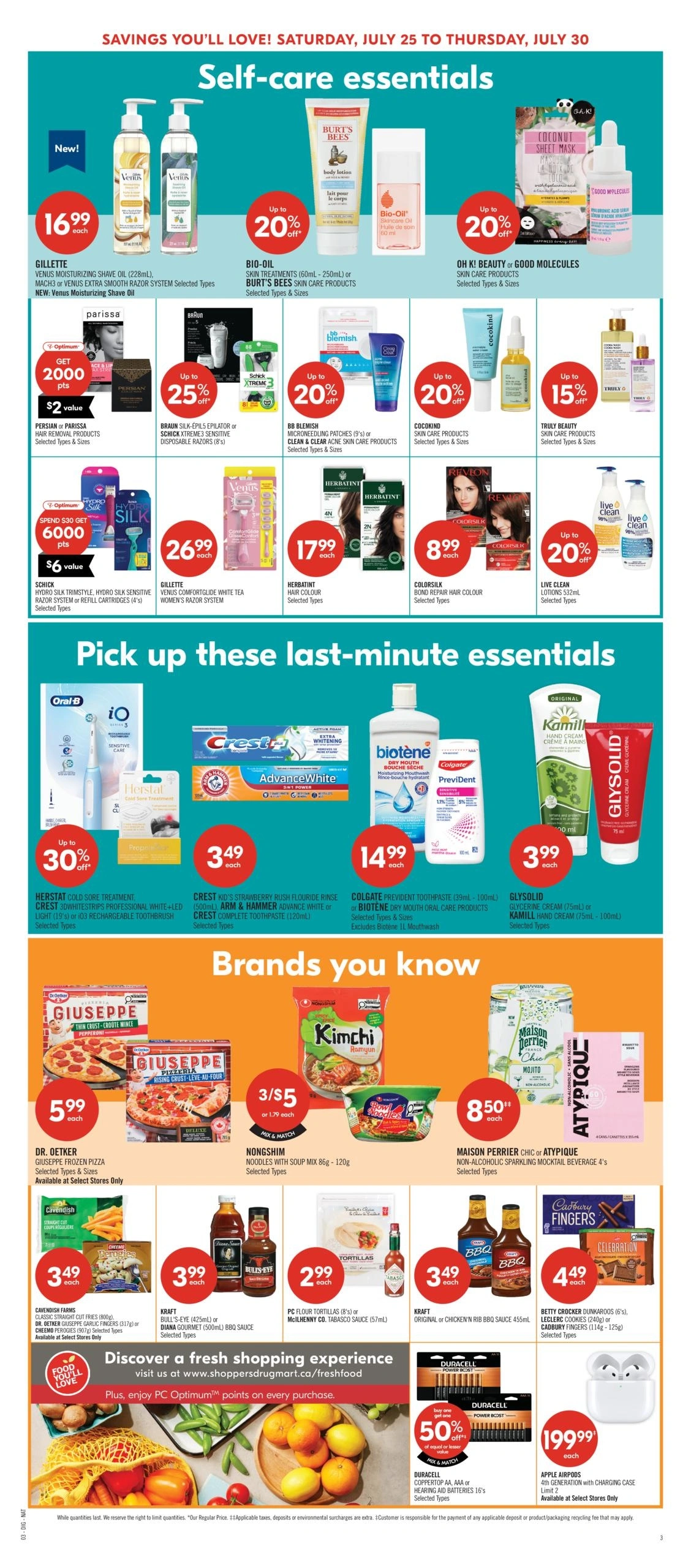 Shoppers Drug Mart flyer page 18